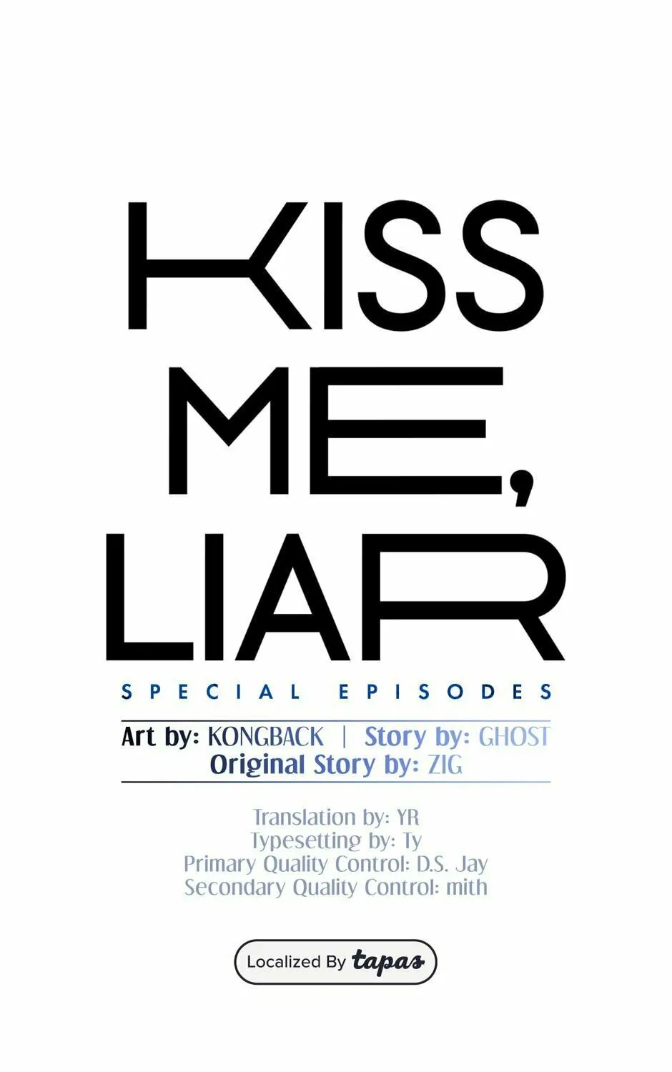 Kiss Me, Liar Chapter 52 page 1 - 