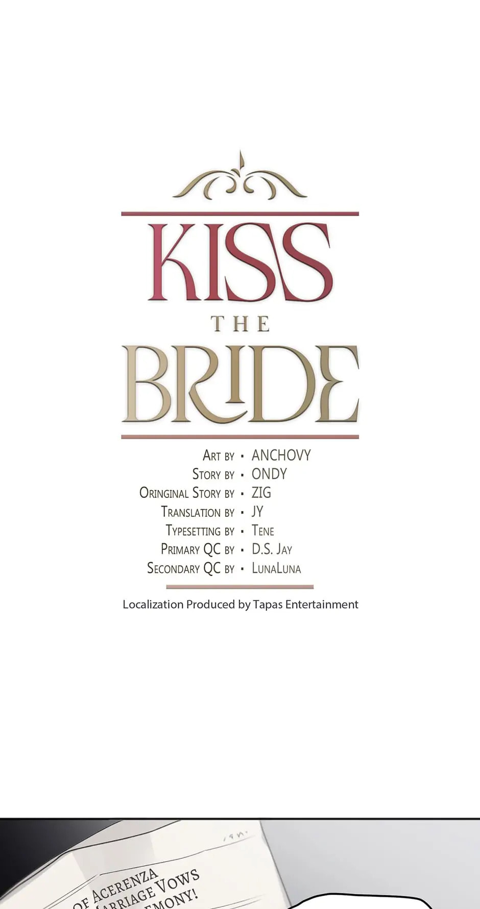 Kiss the Bride Chapter 5 page 3 - 
