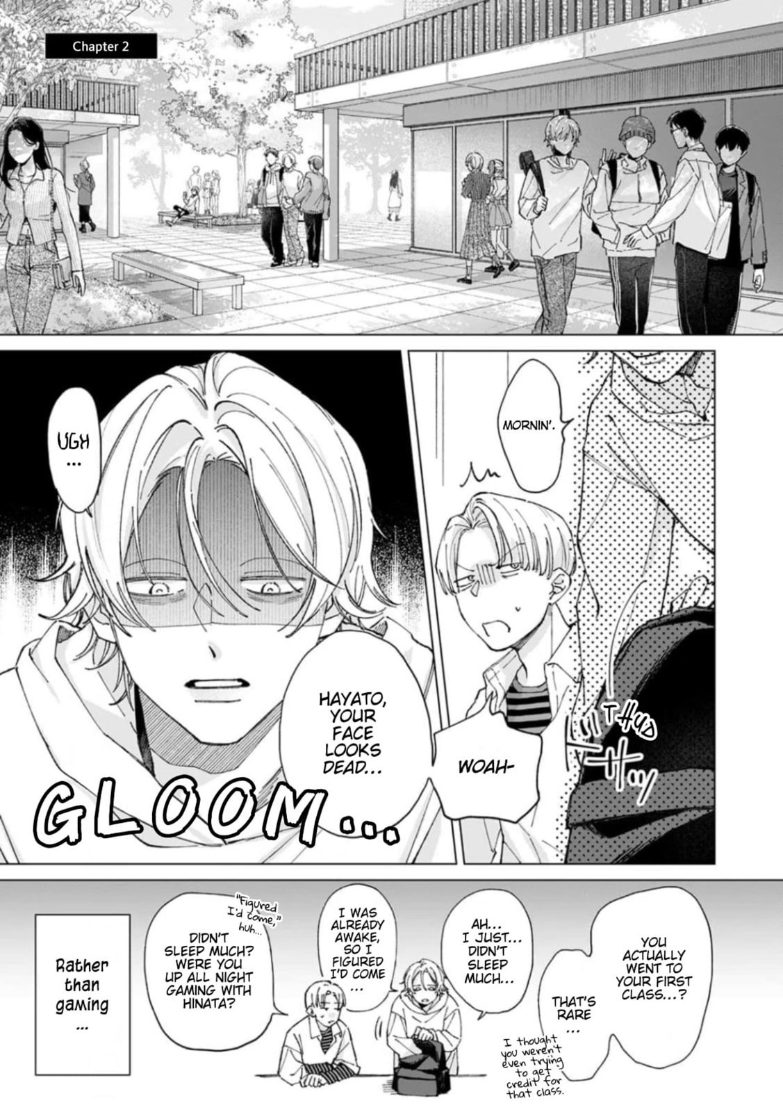 Kiss wa Shita kedo Tomodachi da yo na!? Chapter 2 page 1 - 