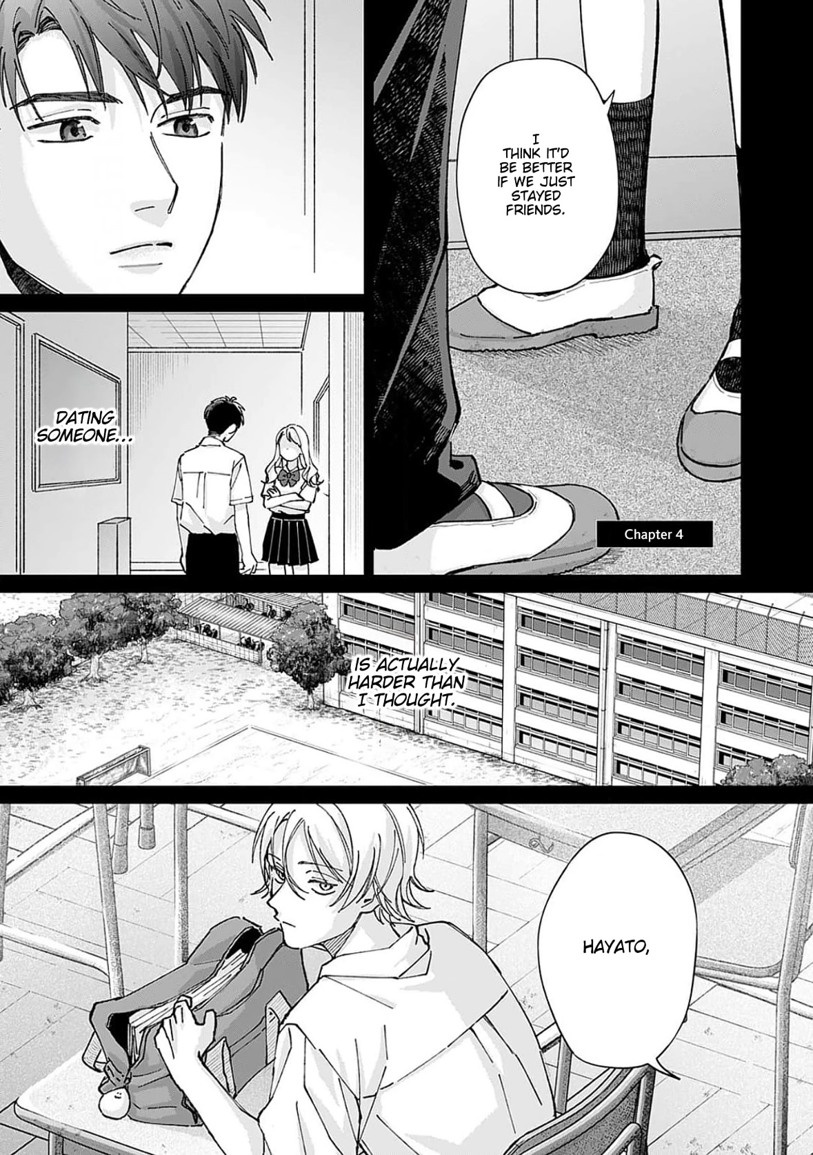 Kiss wa Shita kedo Tomodachi da yo na!? Chapter 4 page 1 - 