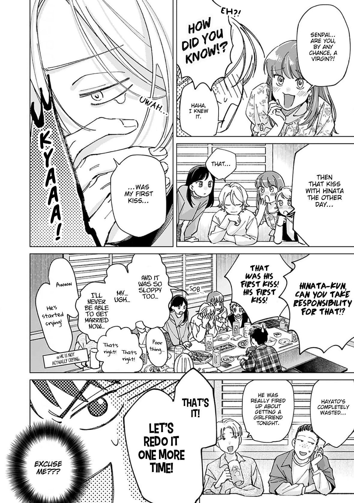Kiss wa Shita kedo Tomodachi da yo na!? Chapter 4 page 14 - 
