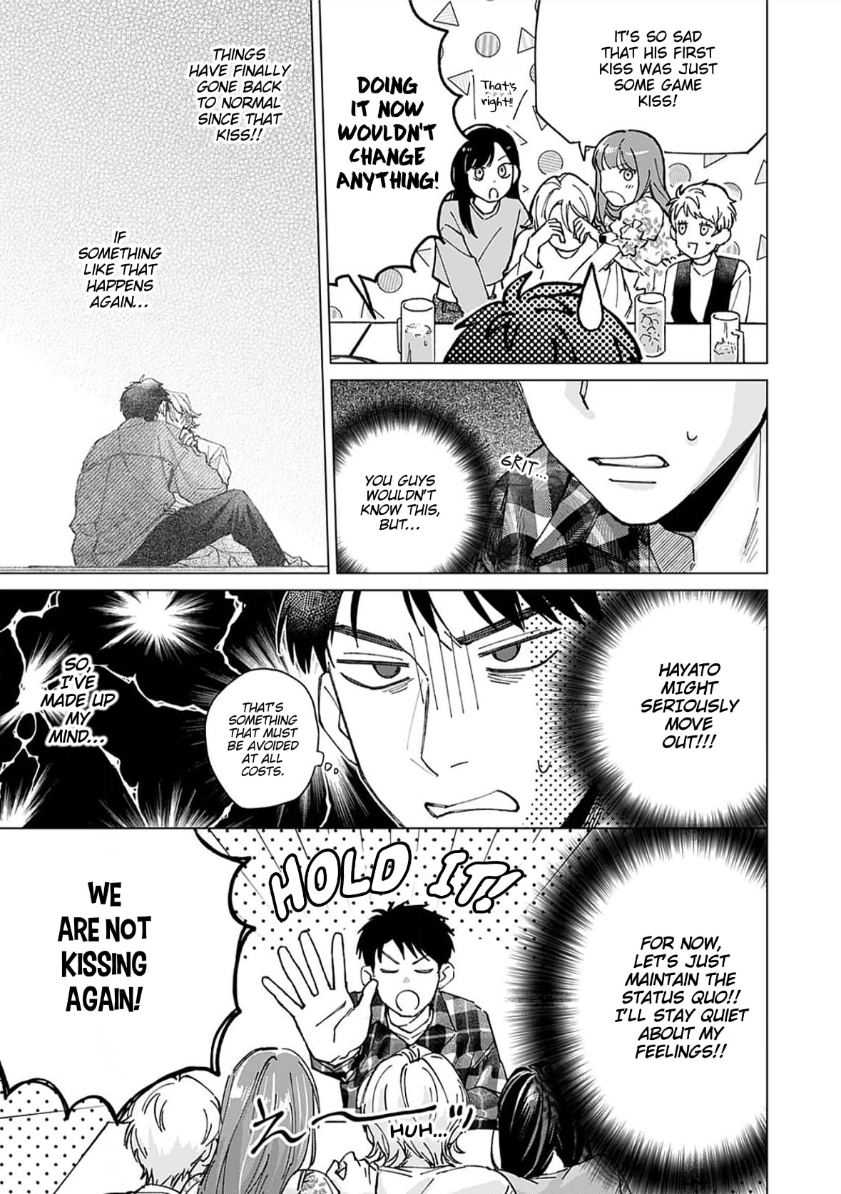 Kiss wa Shita kedo Tomodachi da yo na!? Chapter 4 page 15 - 