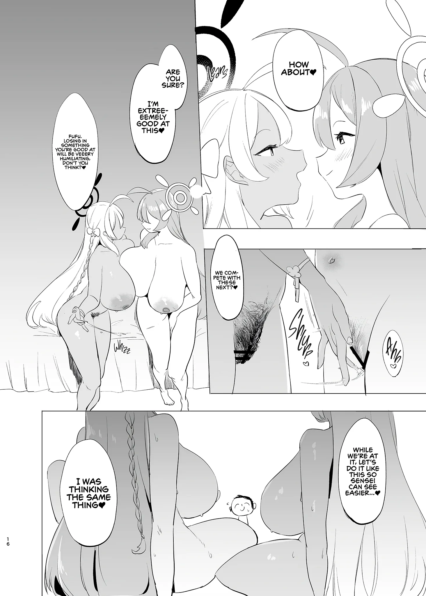 Kivotos Bitch Competition Urawa Hanako VS Urawa Hanako Chapter 1 page 16 - 