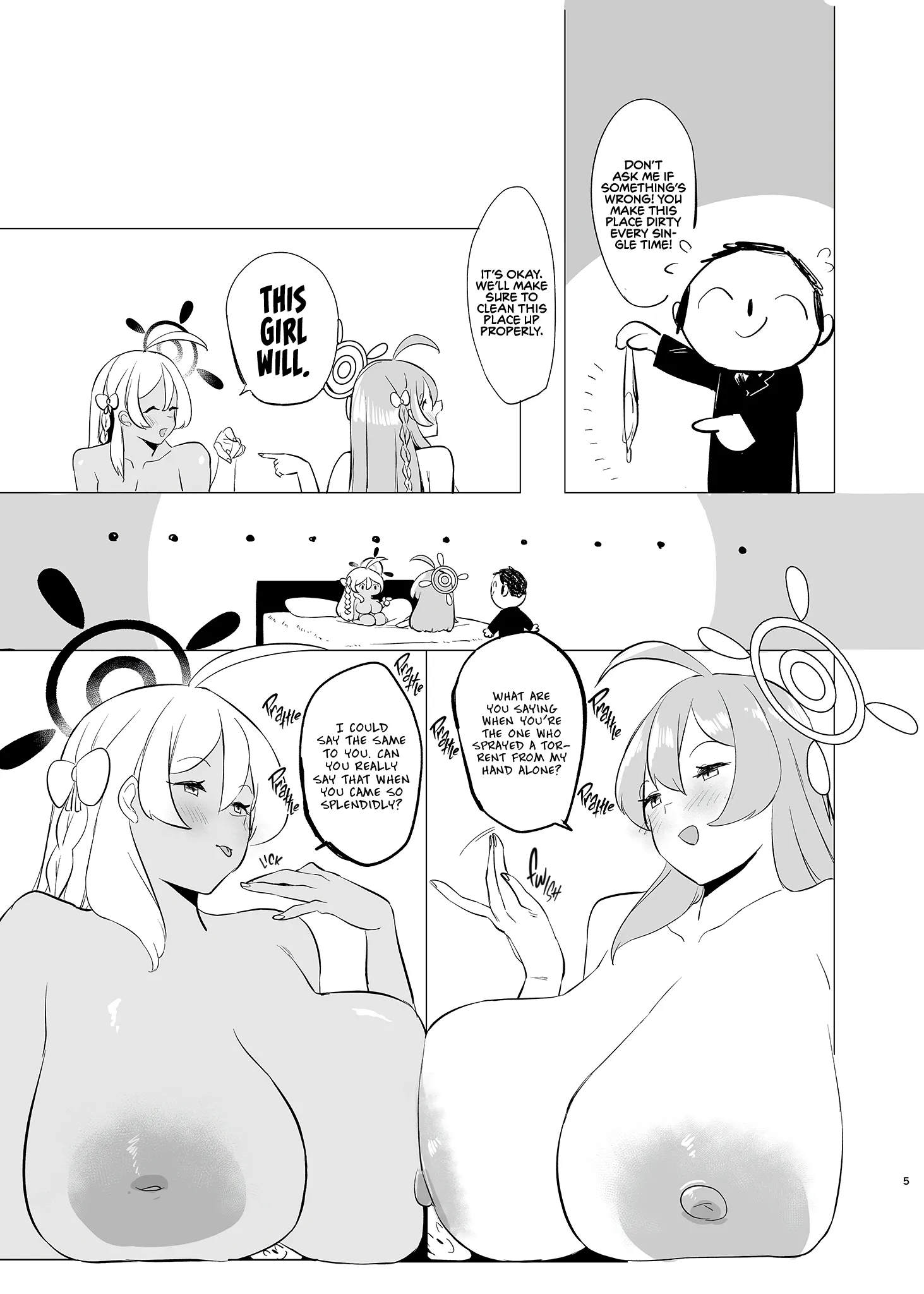 Kivotos Bitch Competition Urawa Hanako VS Urawa Hanako Chapter 1 page 5 - 