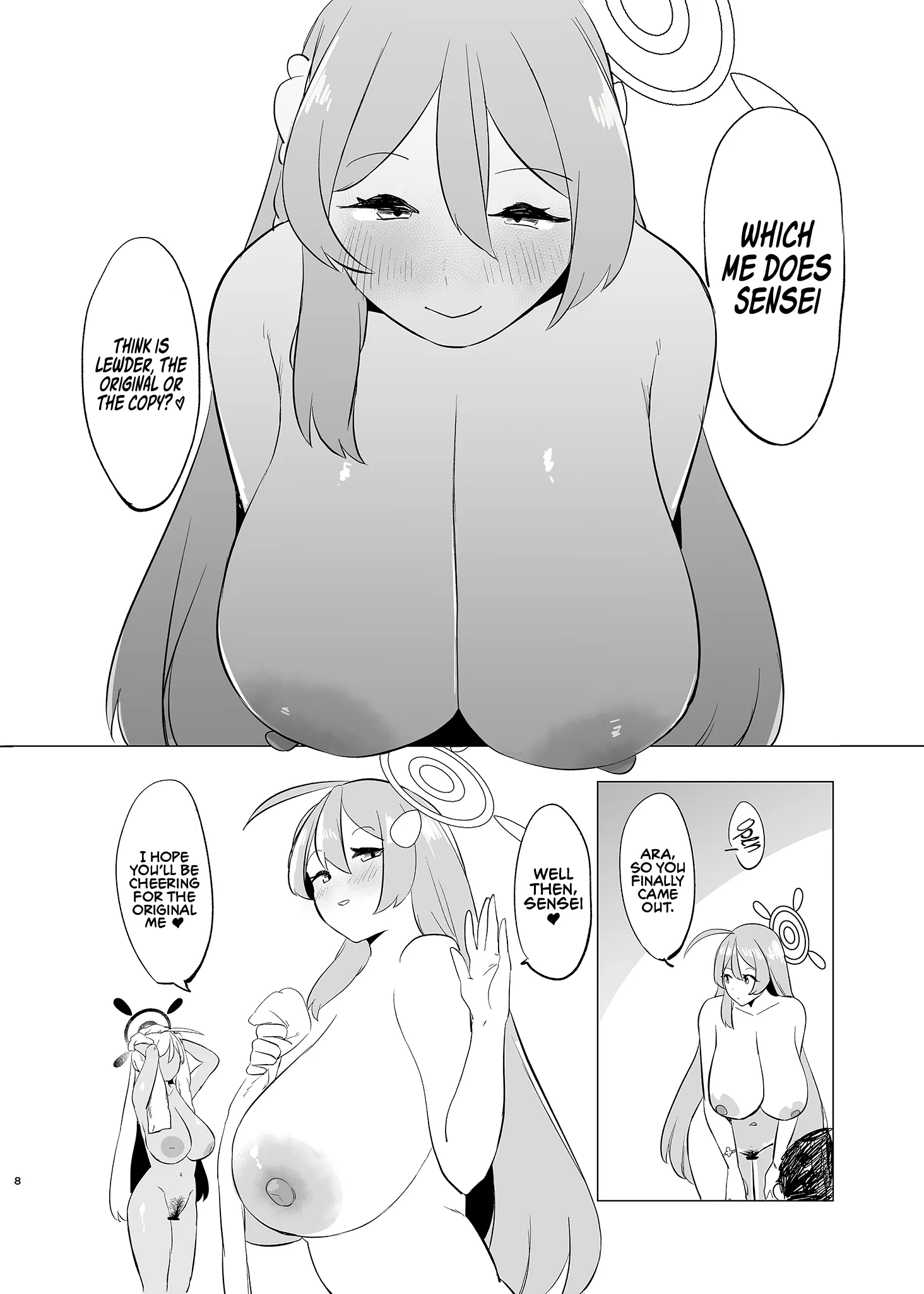 Kivotos Bitch Competition Urawa Hanako VS Urawa Hanako Chapter 1 page 8 - 