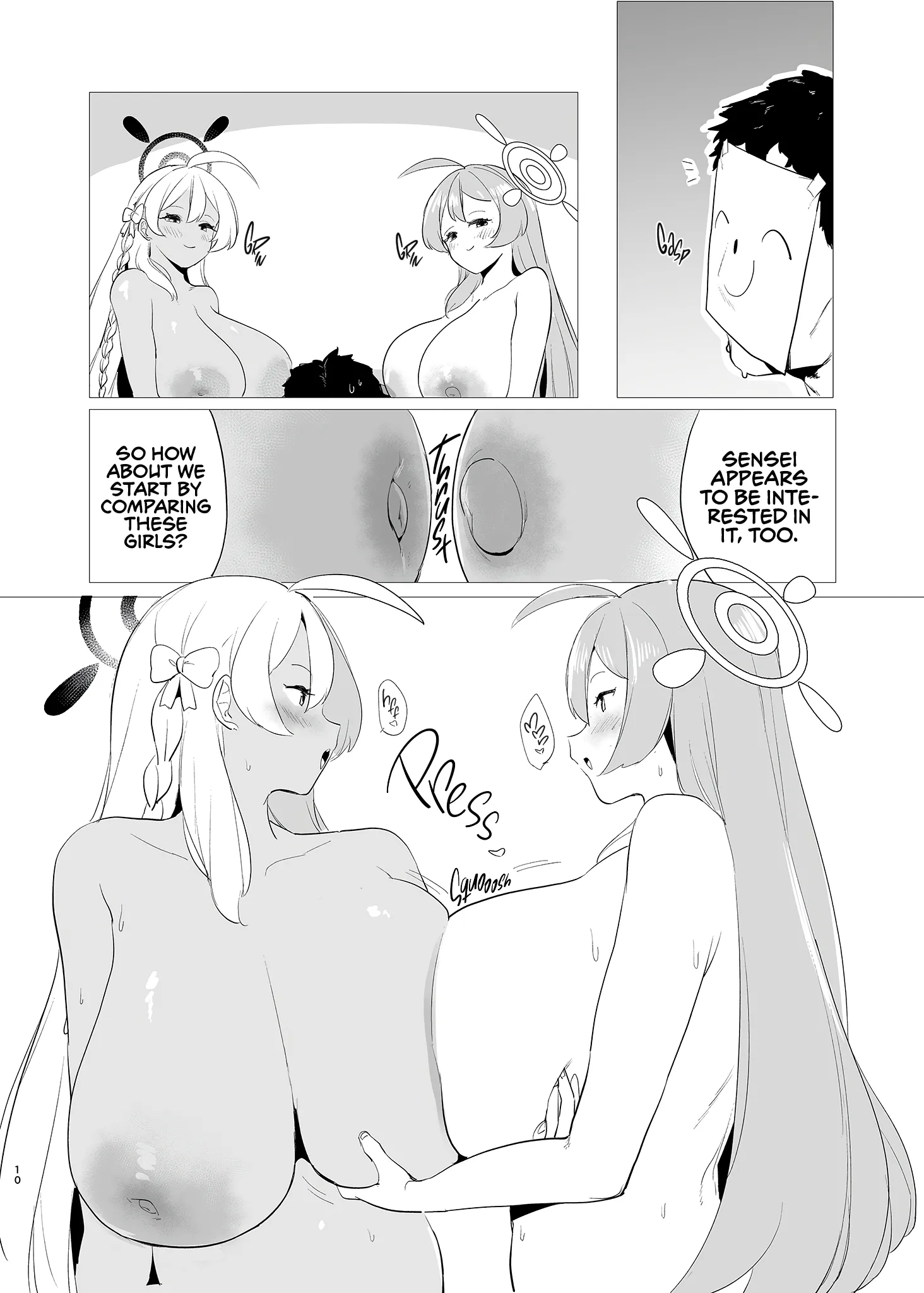 Kivotos Bitch Competition Urawa Hanako VS Urawa Hanako Chapter 1 page 10 - 