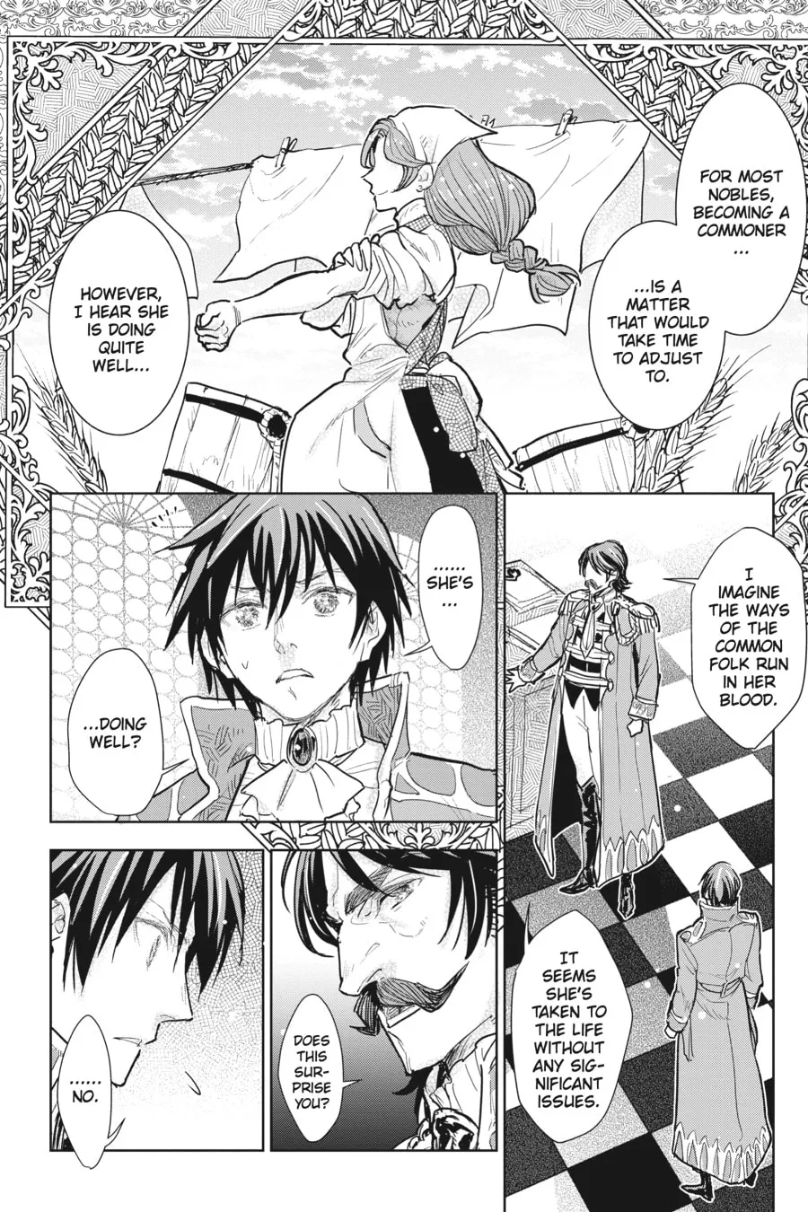 Kizoku kara Shomin ni Natta no de, Kon