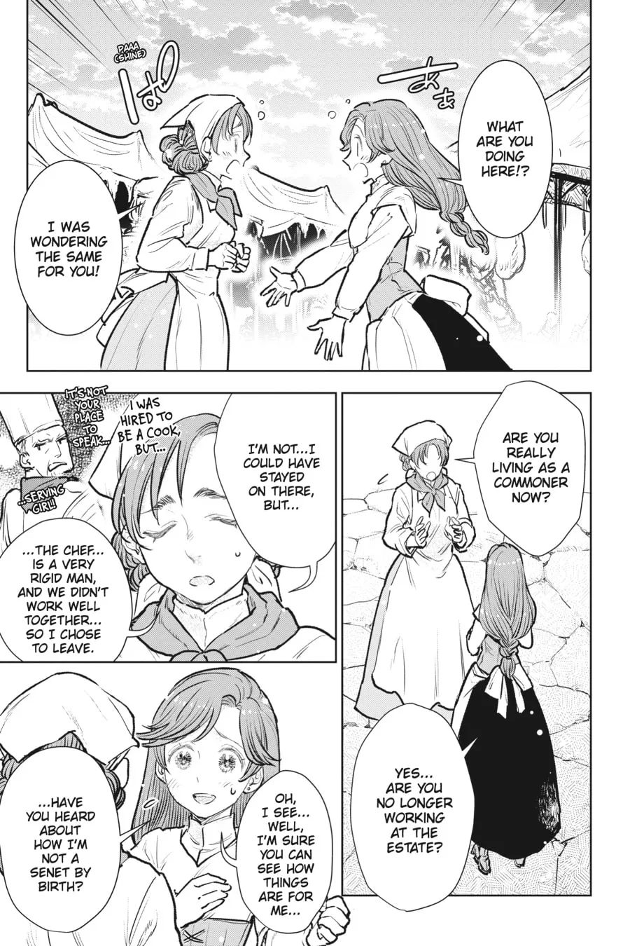 Kizoku kara Shomin ni Natta no de, Kon