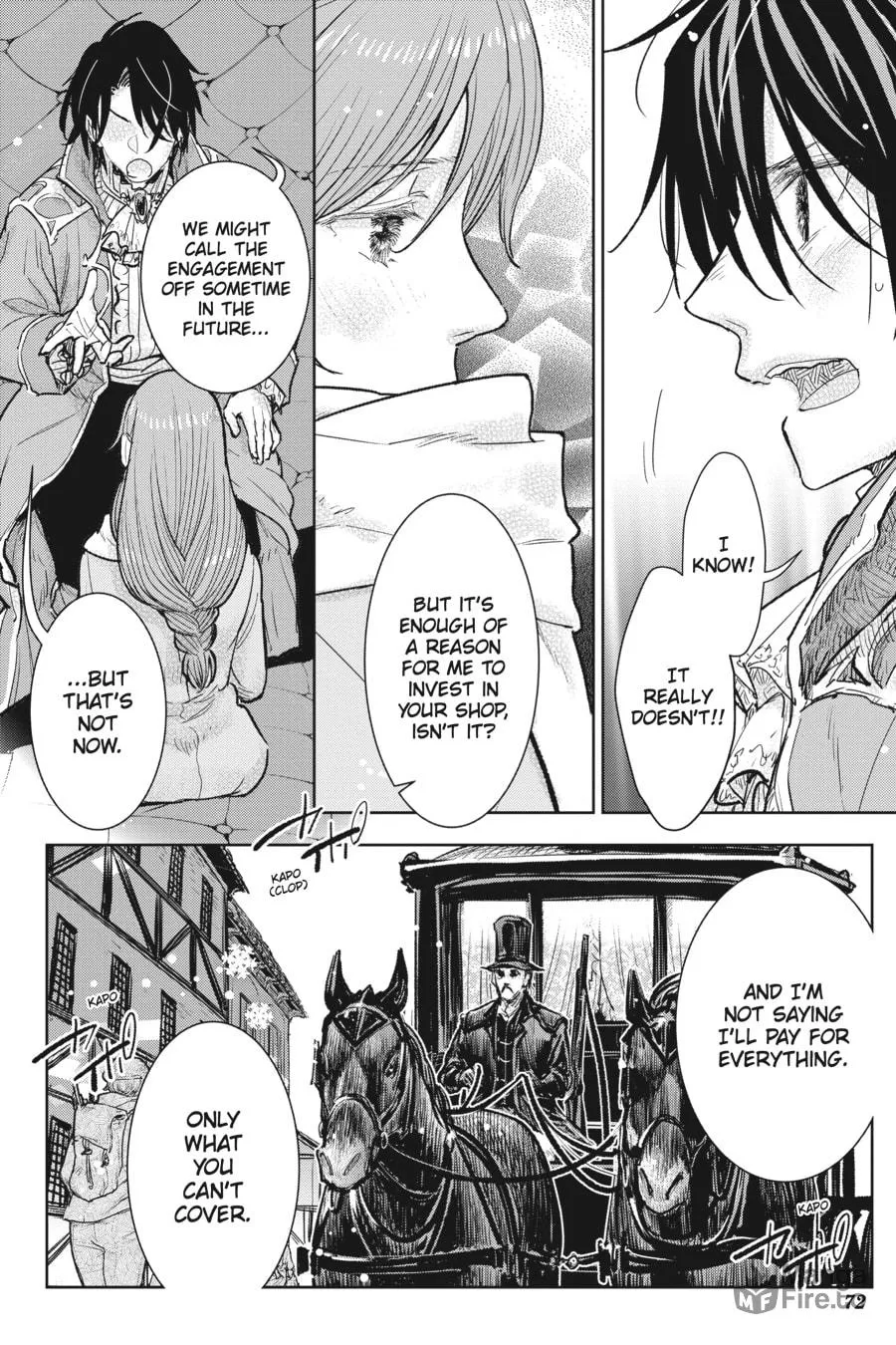 Kizoku kara Shomin ni Natta no de, Kon