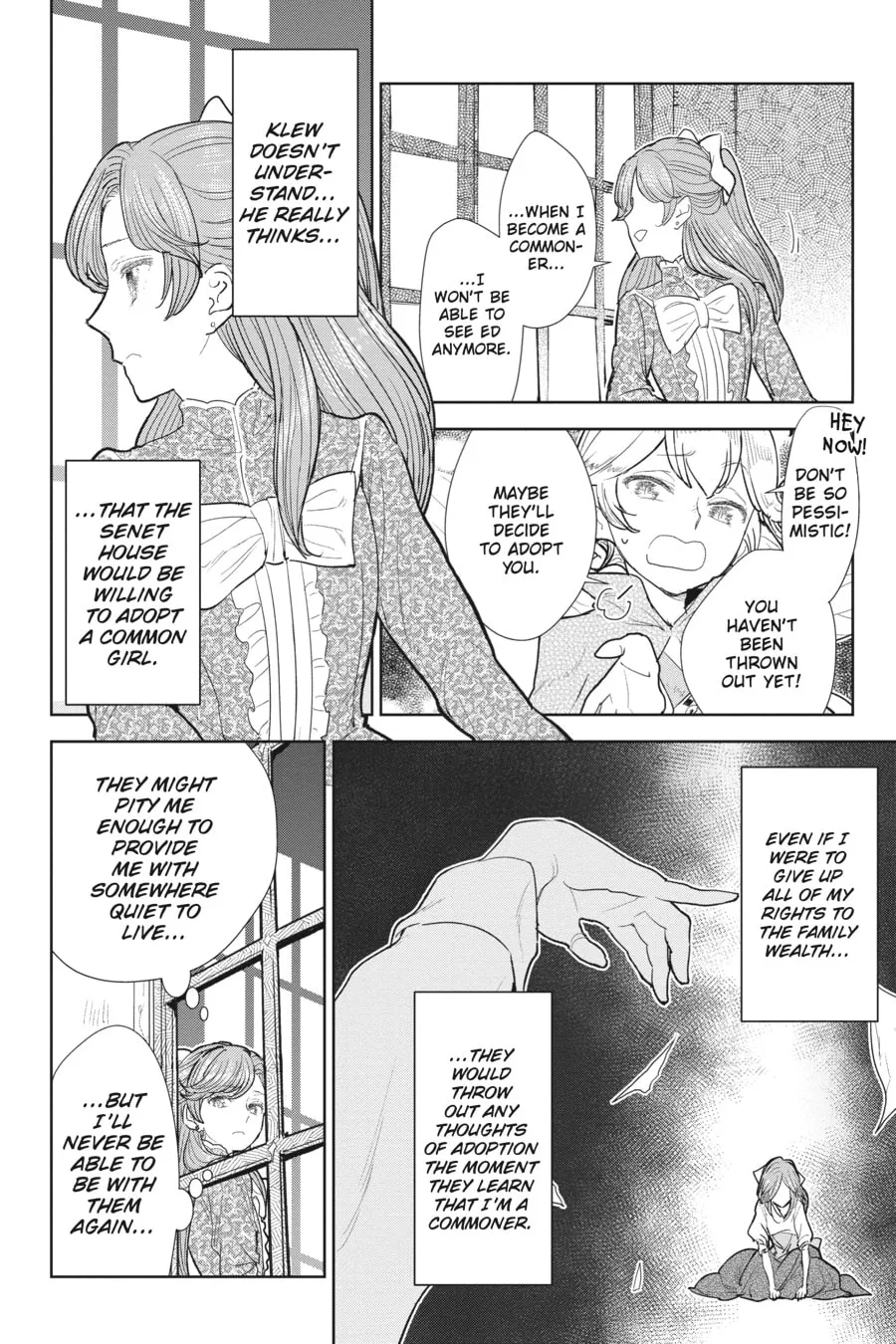 Kizoku kara Shomin ni Natta no de, Kon