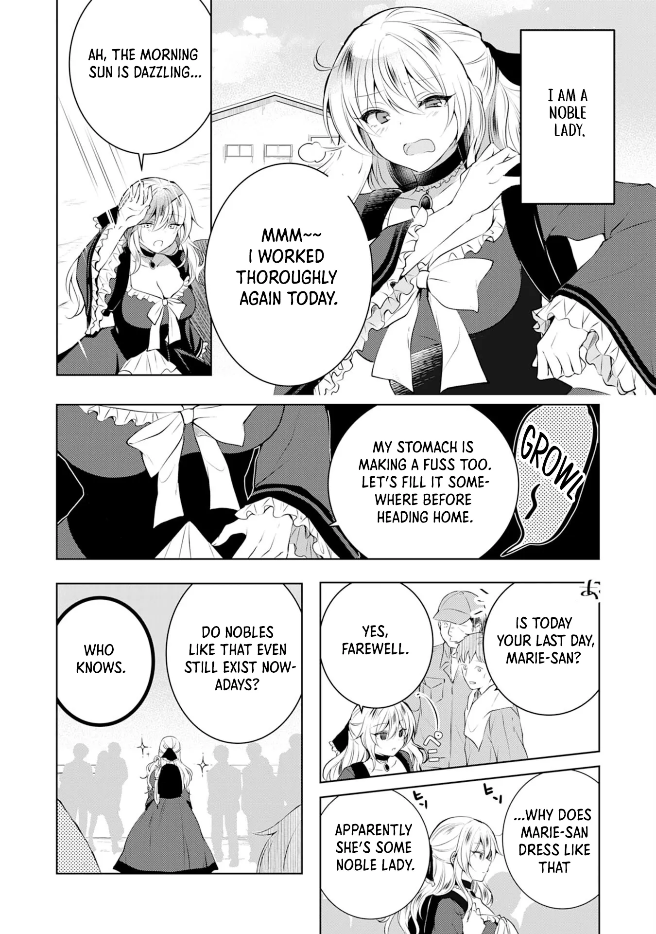 Kizoku Reijou ga Junk Food Shokutte "Umai desu wa!" suru Dake no Hanashi Chapter 1 page 7 - 