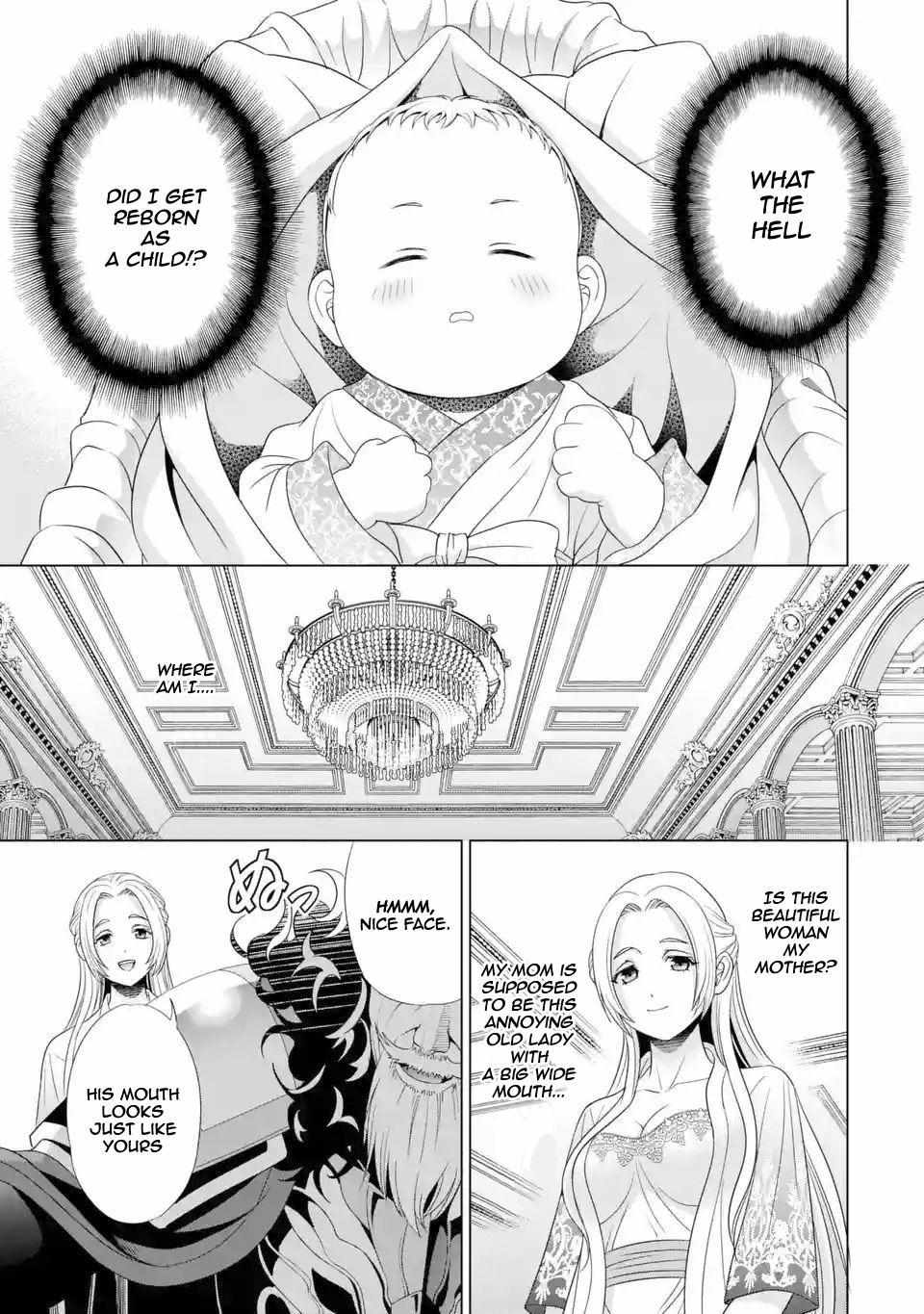 Kizoku Tensei - Megumareta Umare kara Saikyou no Chikara o Eru Chapter 1.1 page 4 - 
