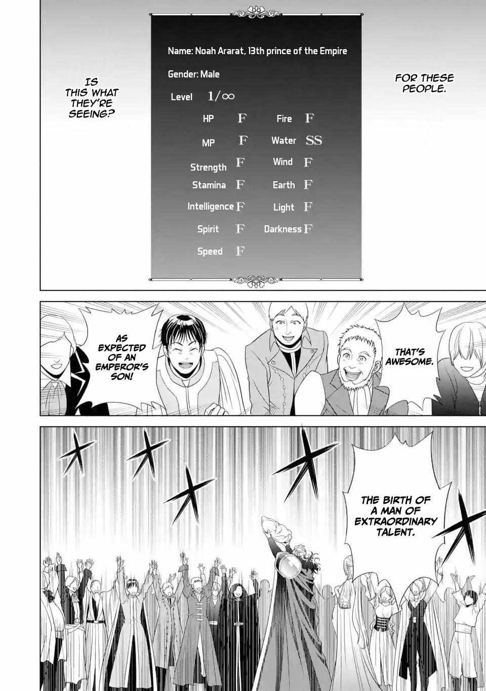Kizoku Tensei - Megumareta Umare kara Saikyou no Chikara o Eru Chapter 1.1 page 7 - 
