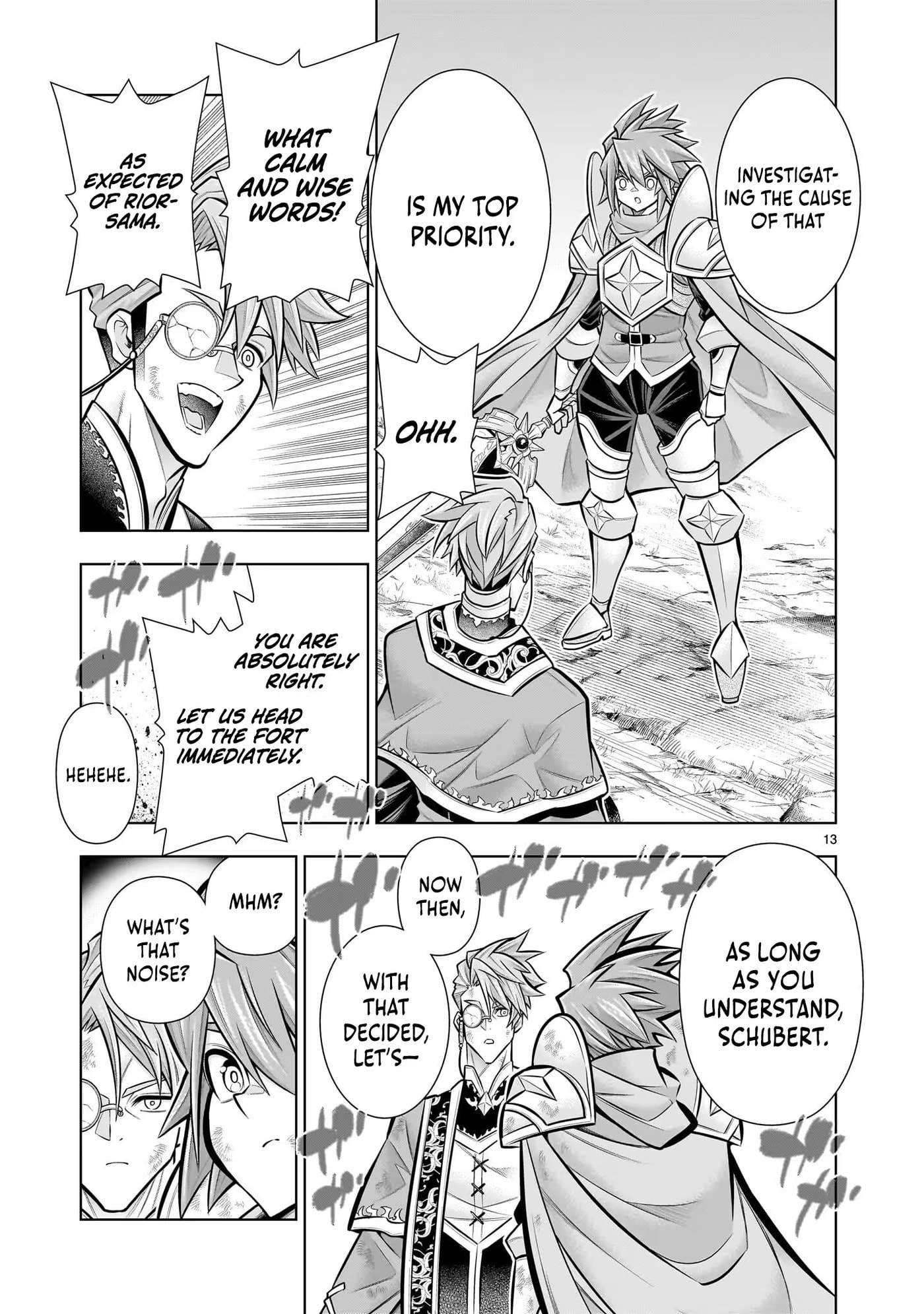 Kizuitara Musou Game no Akuyaku Shougun Datta Ken. Hametsu Route wa Bukkowasu Chapter 7.1 page 13 - 