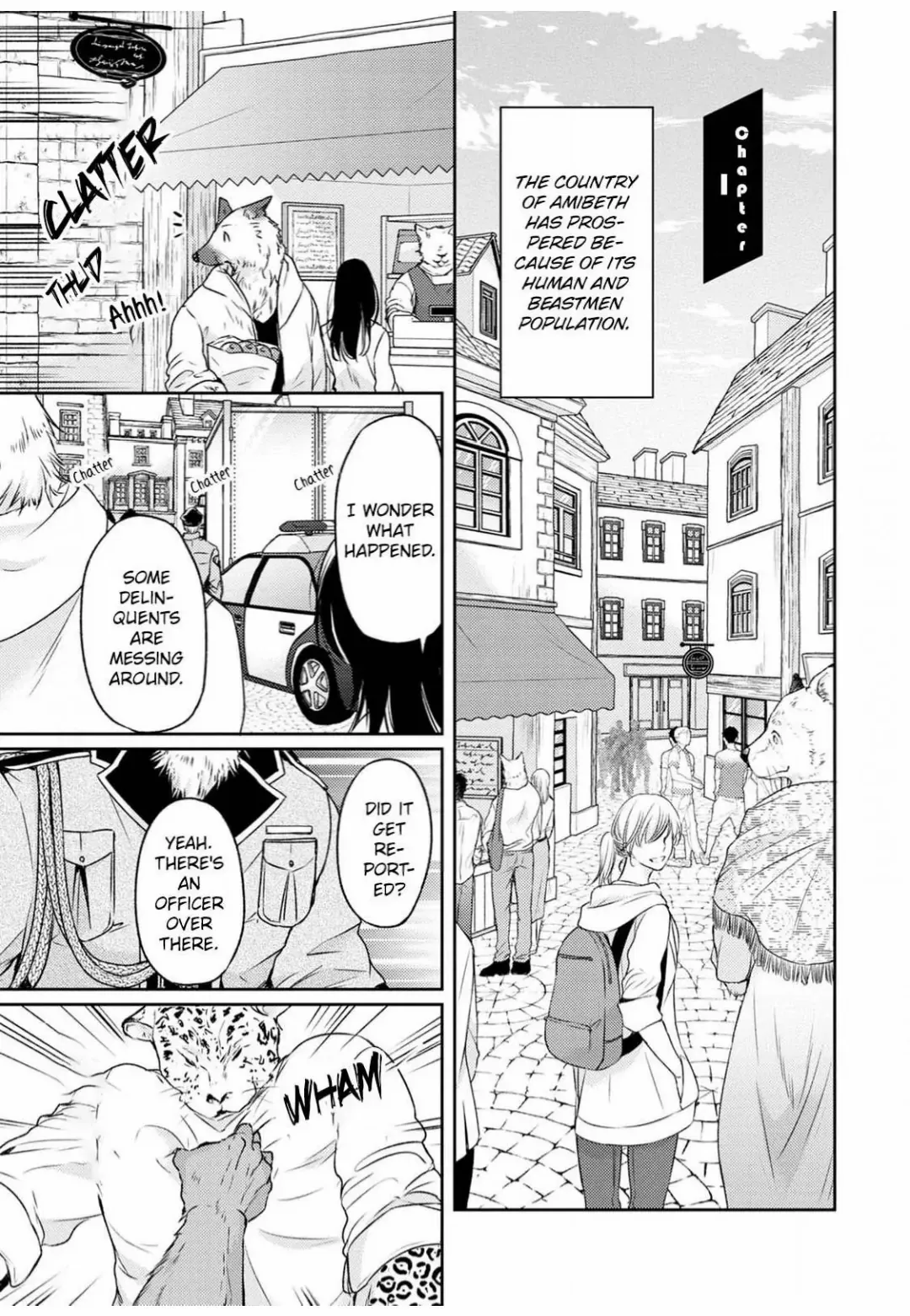 Kneeling Before the Beast Chapter 1 page 7 - 