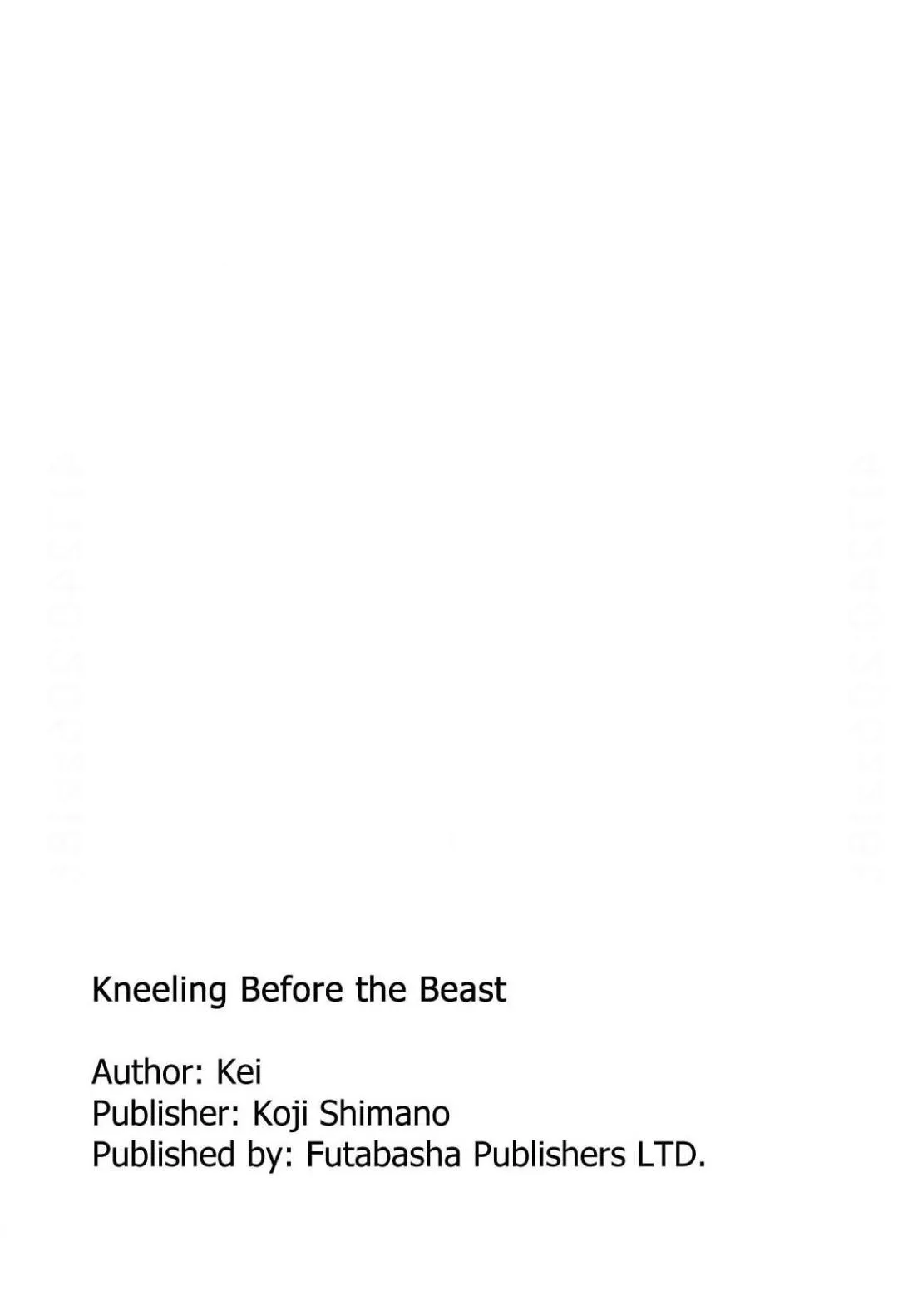 Kneeling Before the Beast Chapter 17 page 40 - 