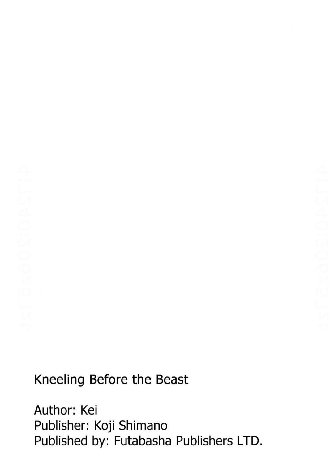 Kneeling Before the Beast Chapter 4 page 38 - 