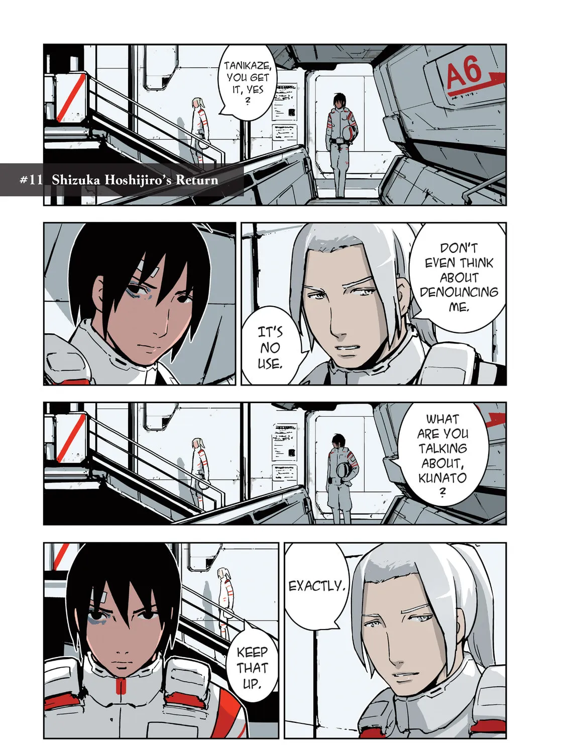 Knights of Sidonia Chapter 11 page 1 - 