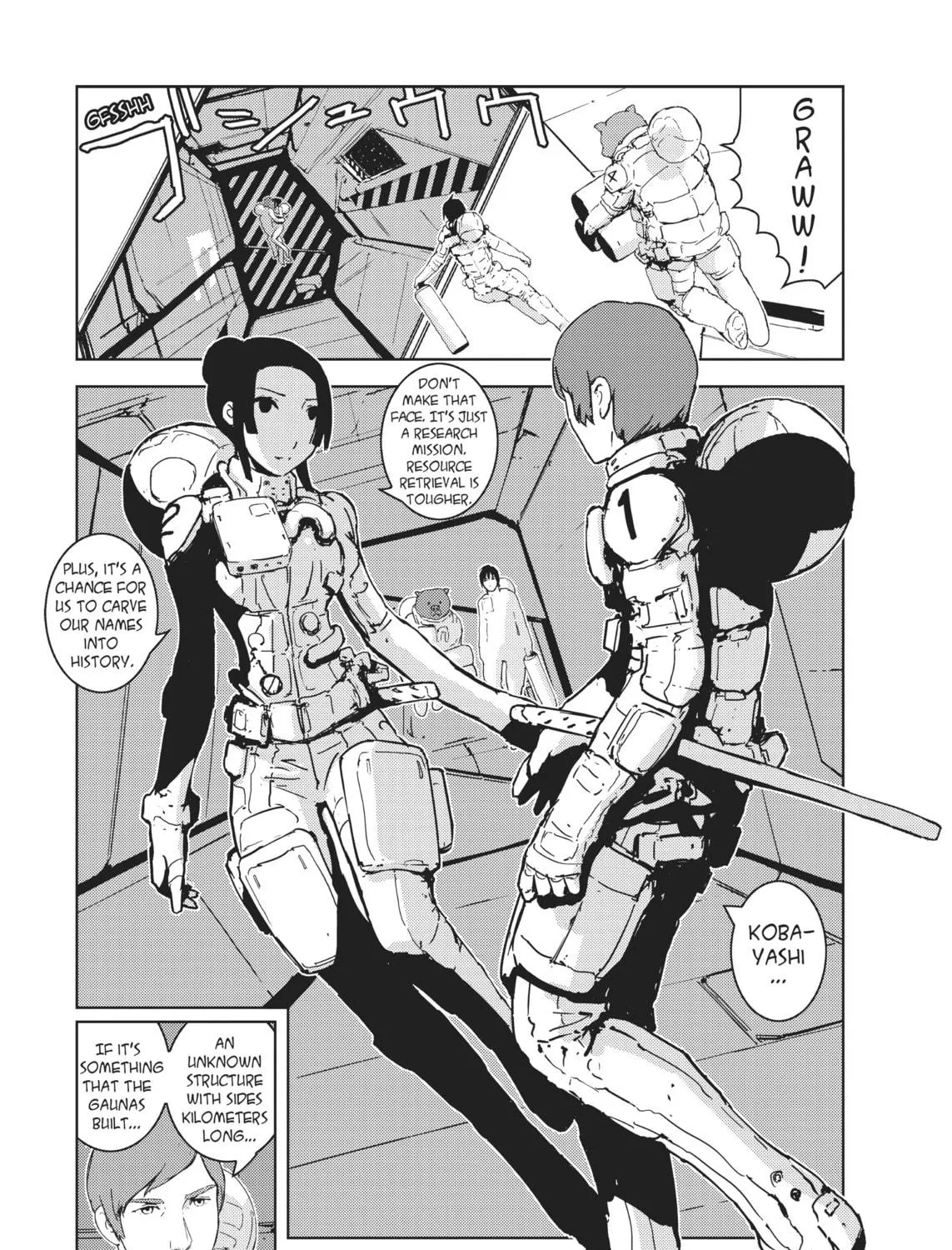 Knights of Sidonia Chapter 14 page 5 - 