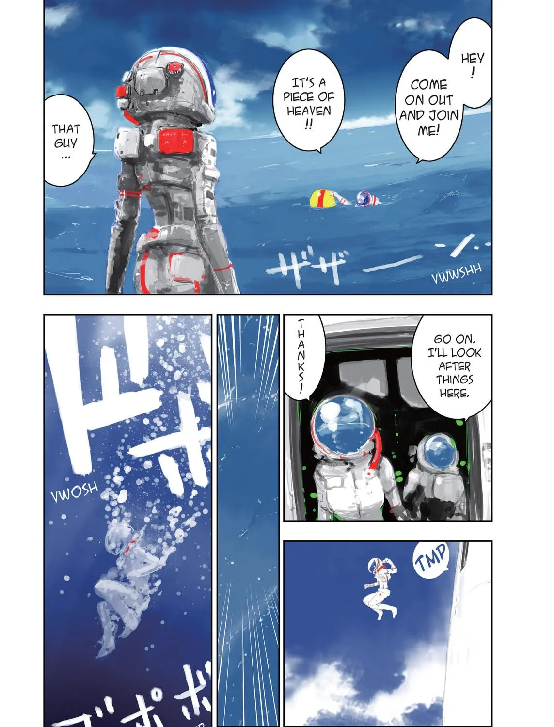 Knights of Sidonia Chapter 36 page 5 - 