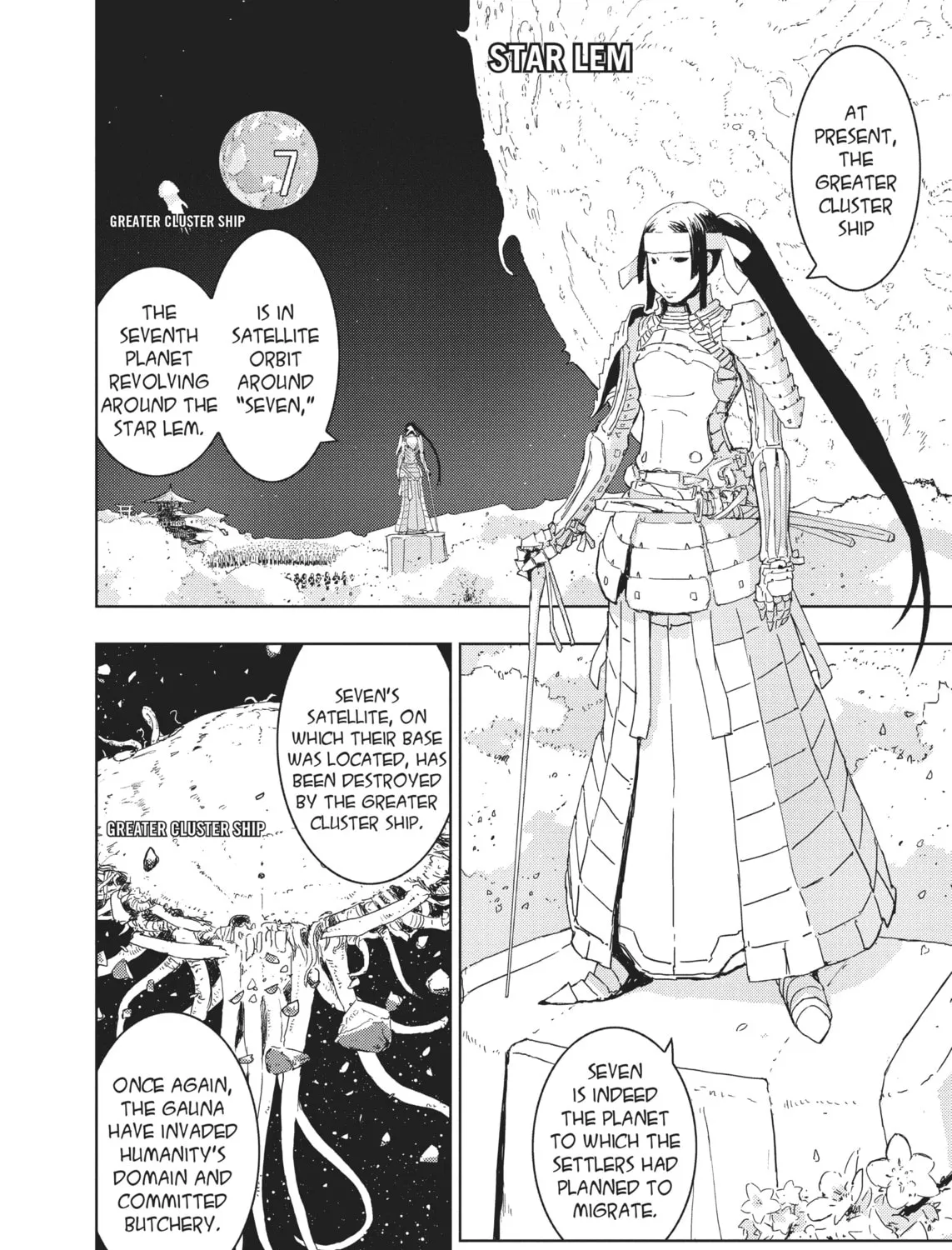 Knights of Sidonia Chapter 37 page 3 - 