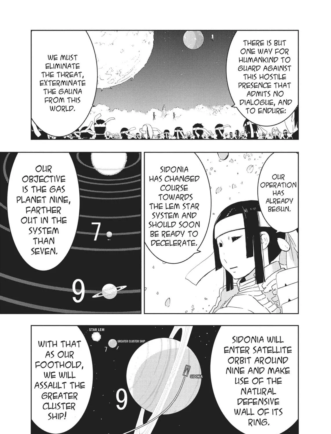 Knights of Sidonia Chapter 37 page 5 - 
