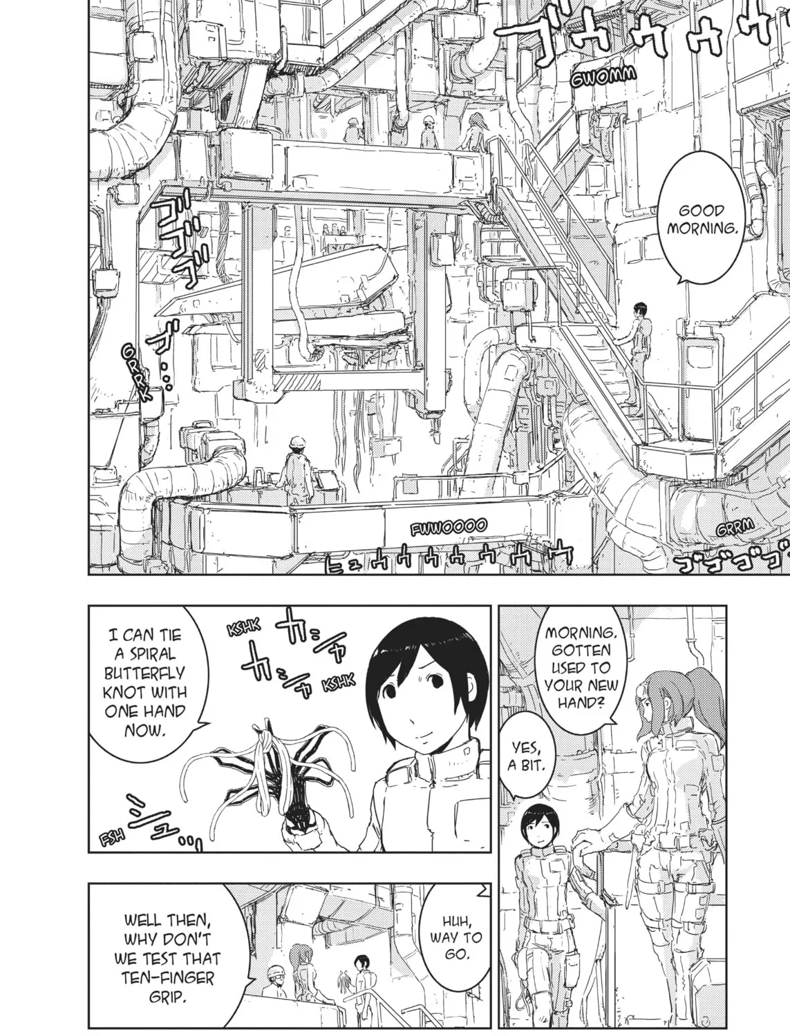 Knights of Sidonia Chapter 38 page 3 - 