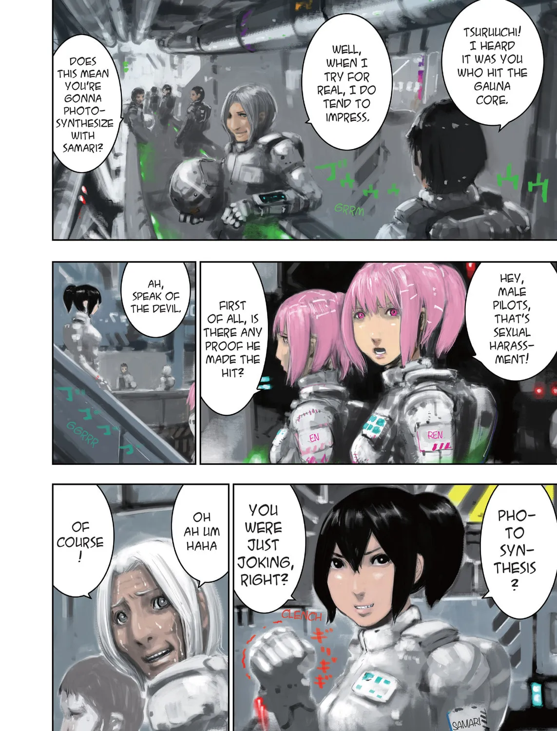 Knights of Sidonia Chapter 45 page 3 - 