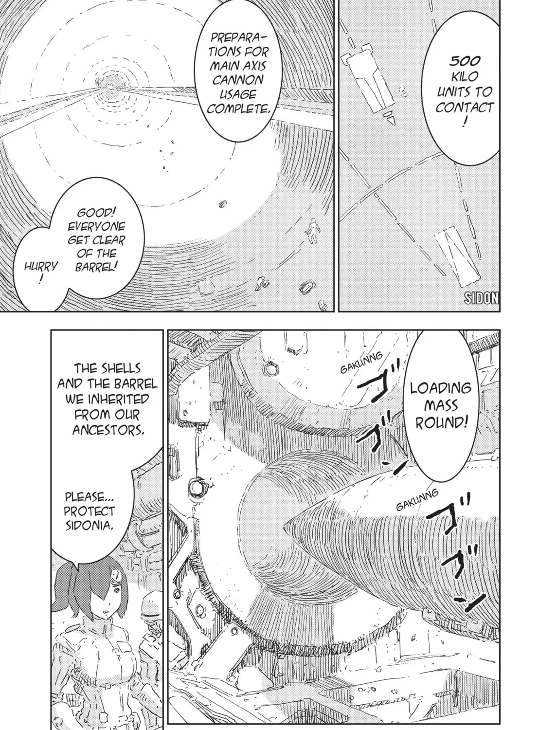 Knights of Sidonia Chapter 74 page 21 - 