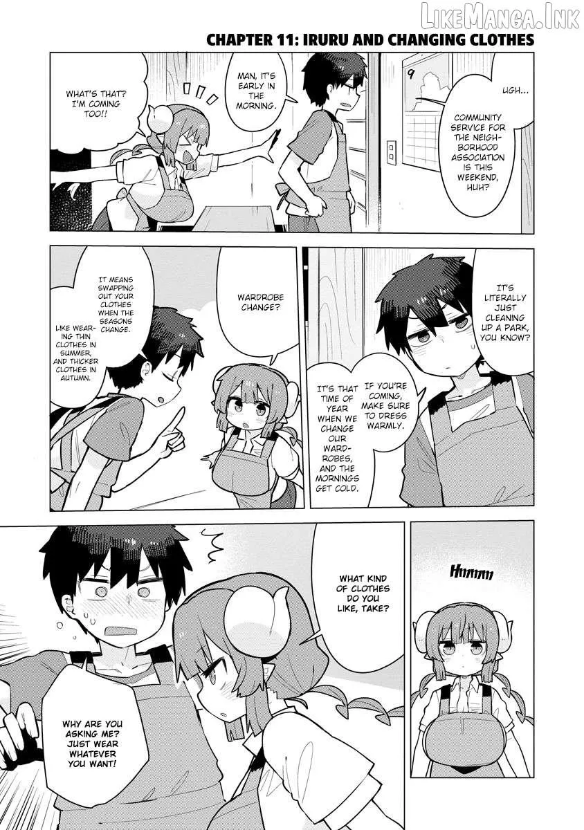 Kobayashi-san Chi no Maid Dragon: Iruru wa Koi toka Wakarimasen! Chapter 11 page 1 - 