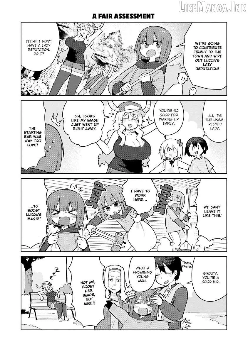 Kobayashi-san Chi no Maid Dragon: Iruru wa Koi toka Wakarimasen! Chapter 11 page 7 - 