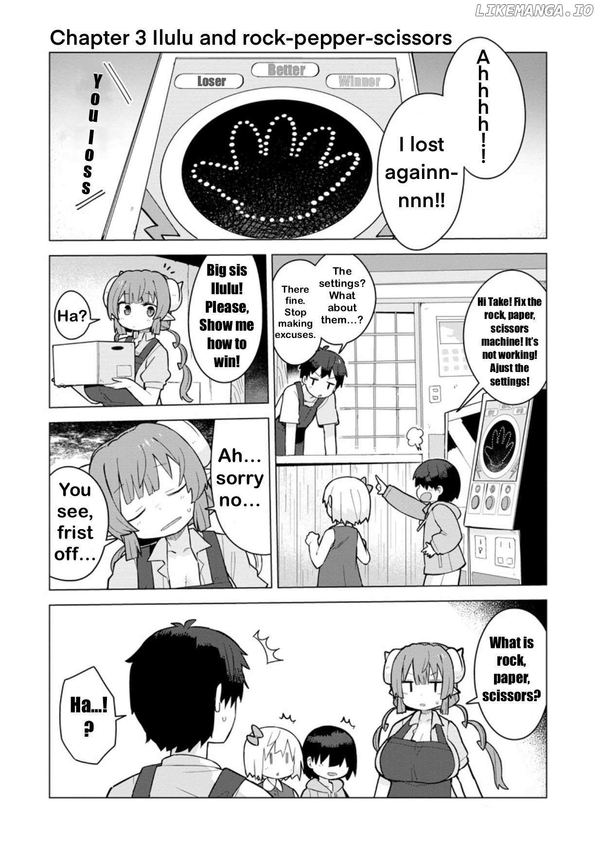 Kobayashi-san Chi no Maid Dragon: Iruru wa Koi toka Wakarimasen! Chapter 3 page 2 - 
