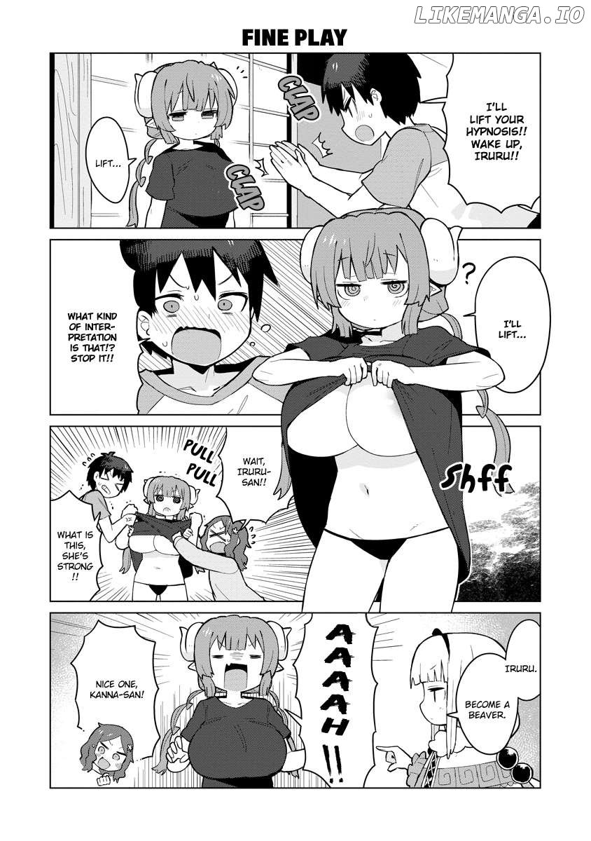 Kobayashi-san Chi no Maid Dragon: Iruru wa Koi toka Wakarimasen! Chapter 4 page 12 - 