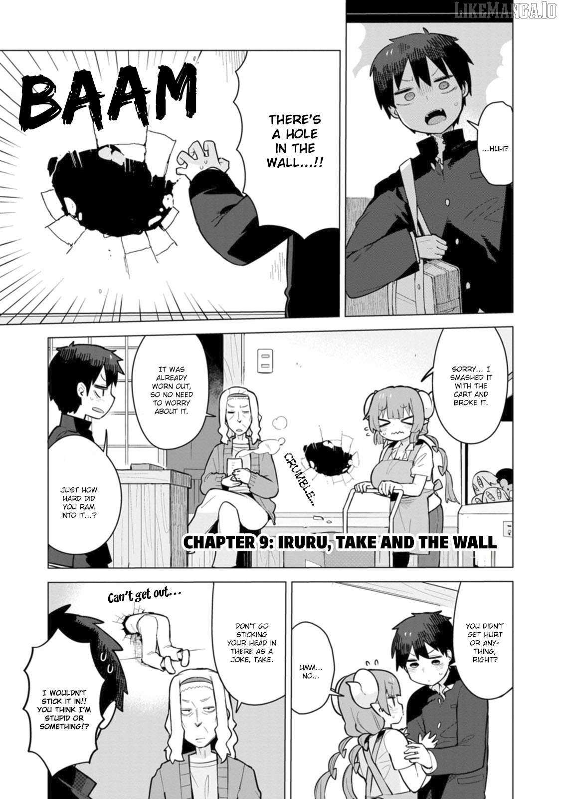 Kobayashi-san Chi no Maid Dragon: Iruru wa Koi toka Wakarimasen! Chapter 9 page 1 - 