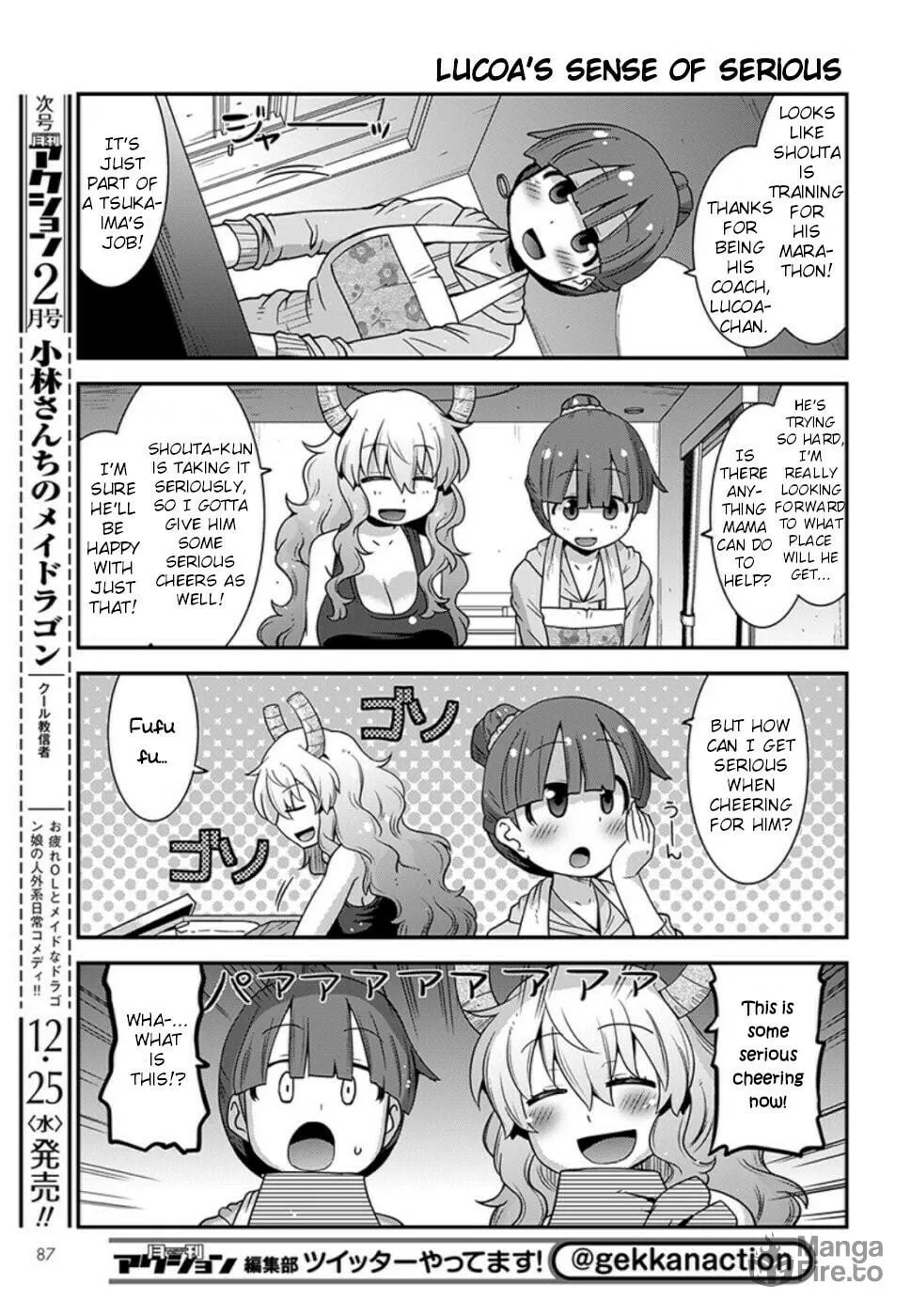Kobayashi-san Chi no Maid Dragon: Lucoa Is My xx Chapter 11 page 9 - 