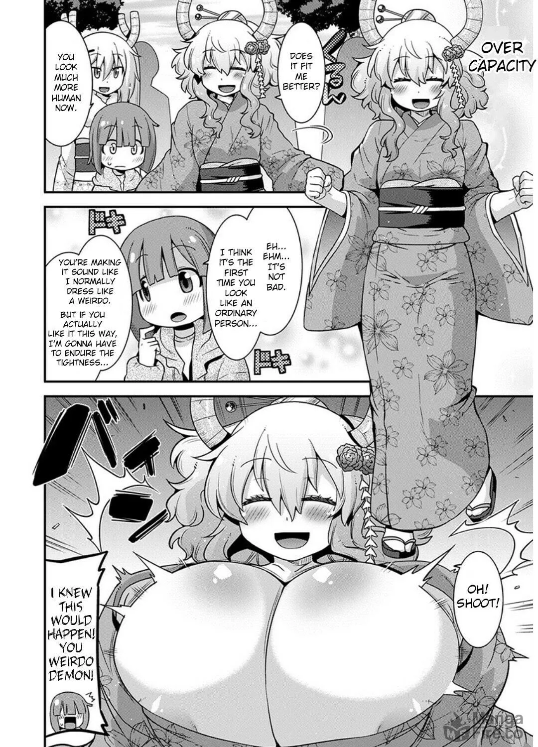 Kobayashi-san Chi no Maid Dragon: Lucoa Is My xx Chapter 13 page 11 - 