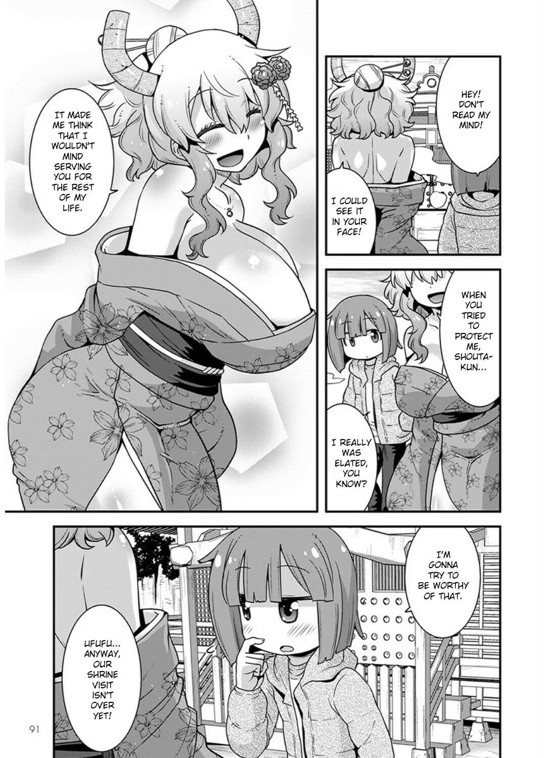 Kobayashi-san Chi no Maid Dragon: Lucoa Is My xx Chapter 13 page 25 - 