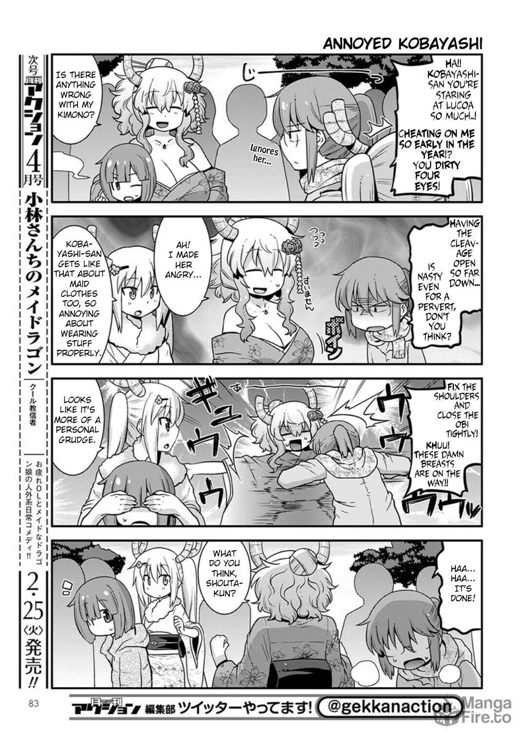 Kobayashi-san Chi no Maid Dragon: Lucoa Is My xx Chapter 13 page 9 - 