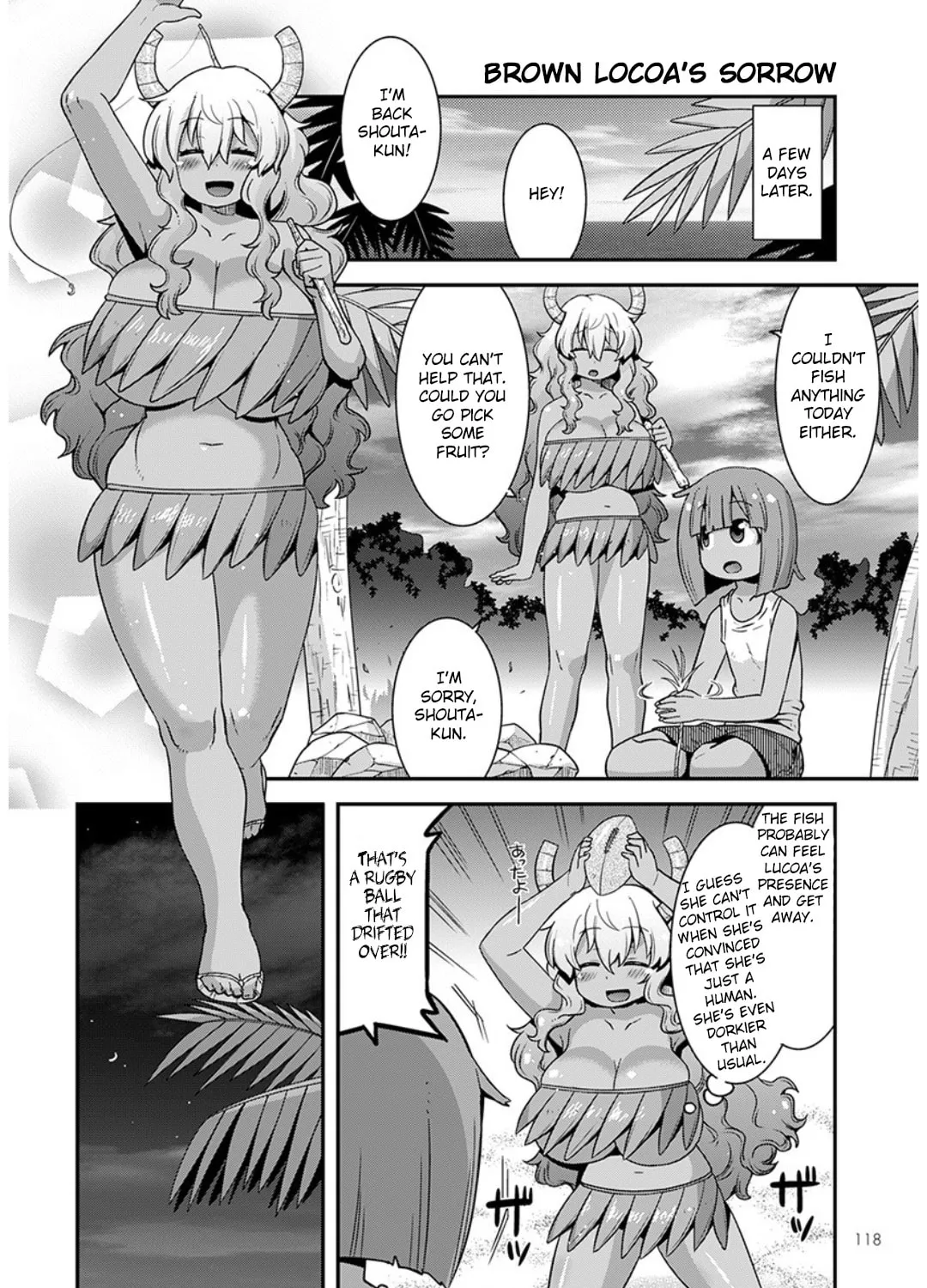 Kobayashi-san Chi no Maid Dragon: Lucoa Is My xx Chapter 17 page 15 - 