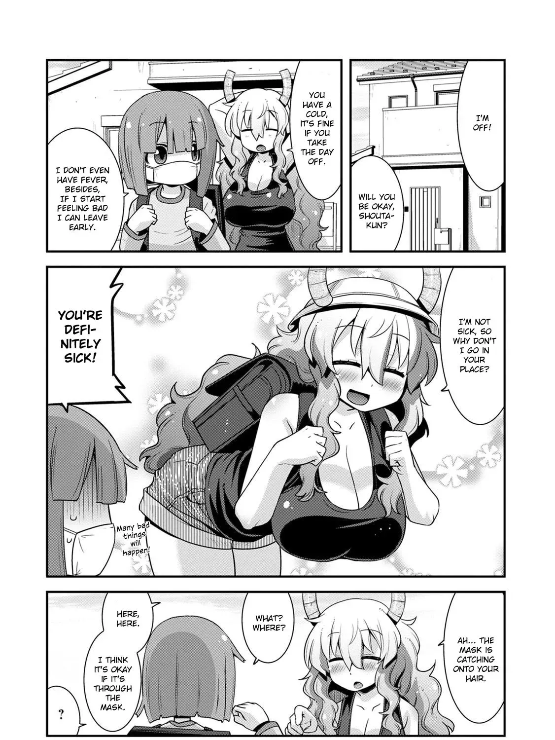 Kobayashi-san Chi no Maid Dragon: Lucoa Is My xx Chapter 2.1 page 1 - 