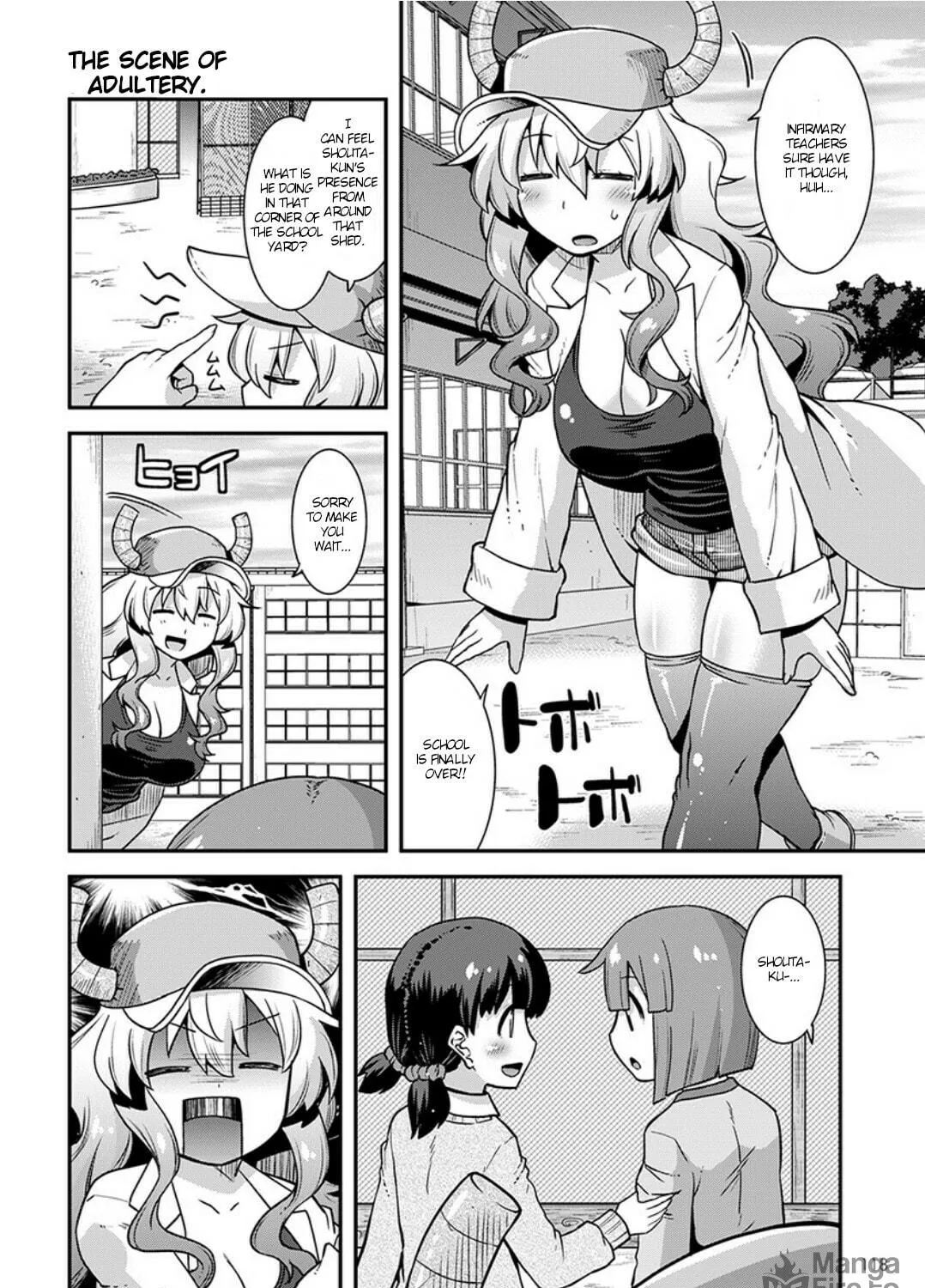 Kobayashi-san Chi no Maid Dragon: Lucoa Is My xx Chapter 2 page 11 - 