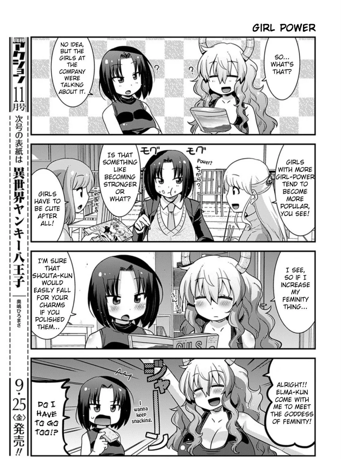 Kobayashi-san Chi no Maid Dragon: Lucoa Is My xx Chapter 20 page 9 - 