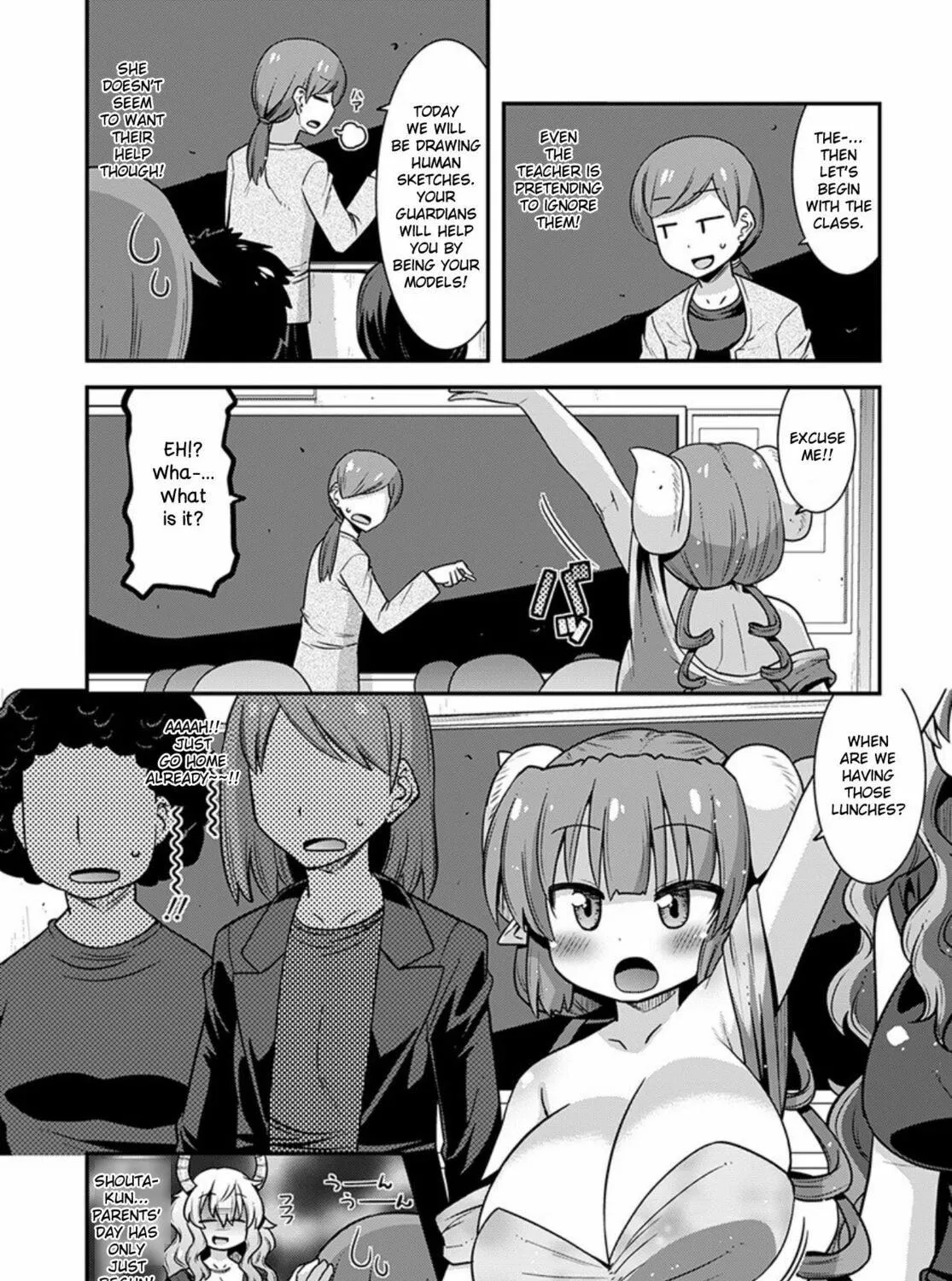 Kobayashi-san Chi no Maid Dragon: Lucoa Is My xx Chapter 21 page 9 - 