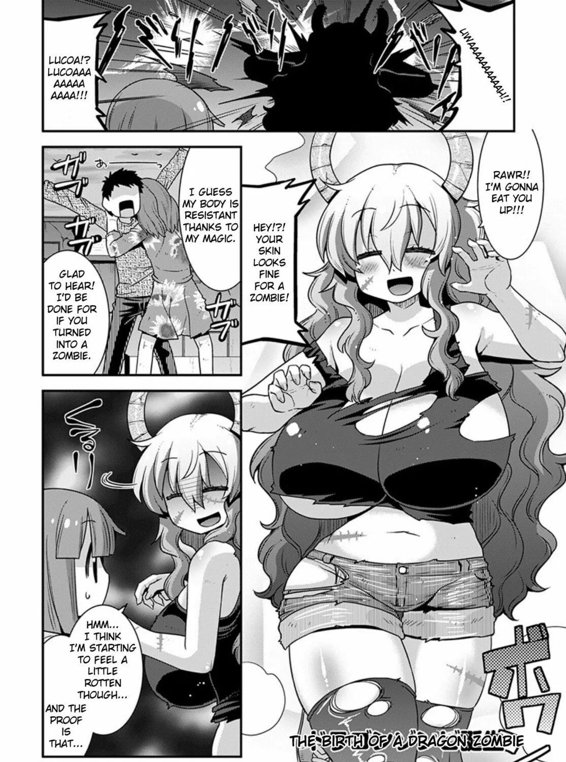 Kobayashi-san Chi no Maid Dragon: Lucoa Is My xx Chapter 22 page 7 - 