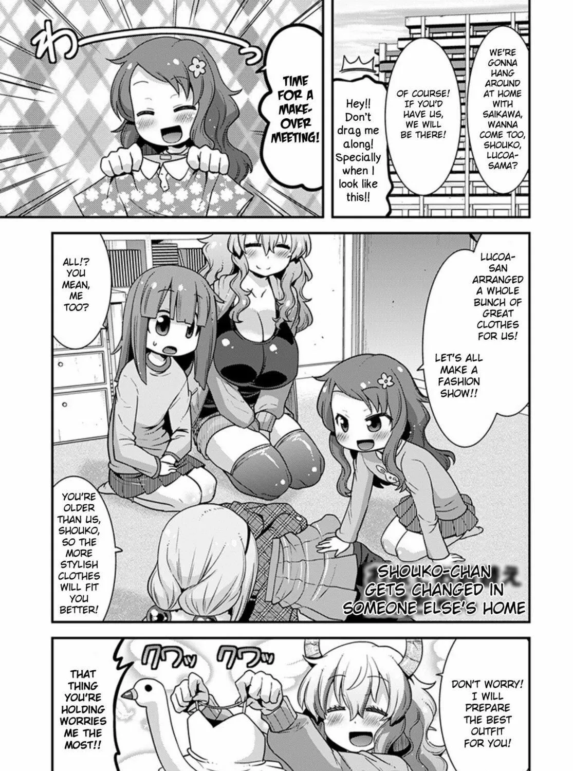 Kobayashi-san Chi no Maid Dragon: Lucoa Is My xx Chapter 23 page 17 - 