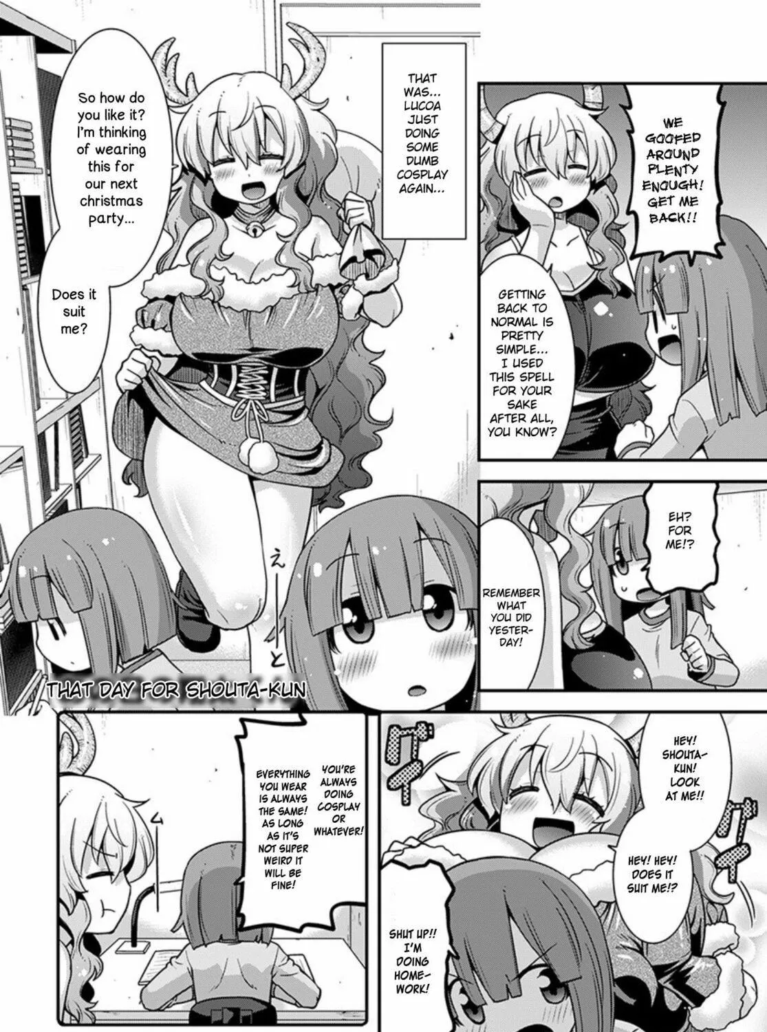 Kobayashi-san Chi no Maid Dragon: Lucoa Is My xx Chapter 23 page 23 - 