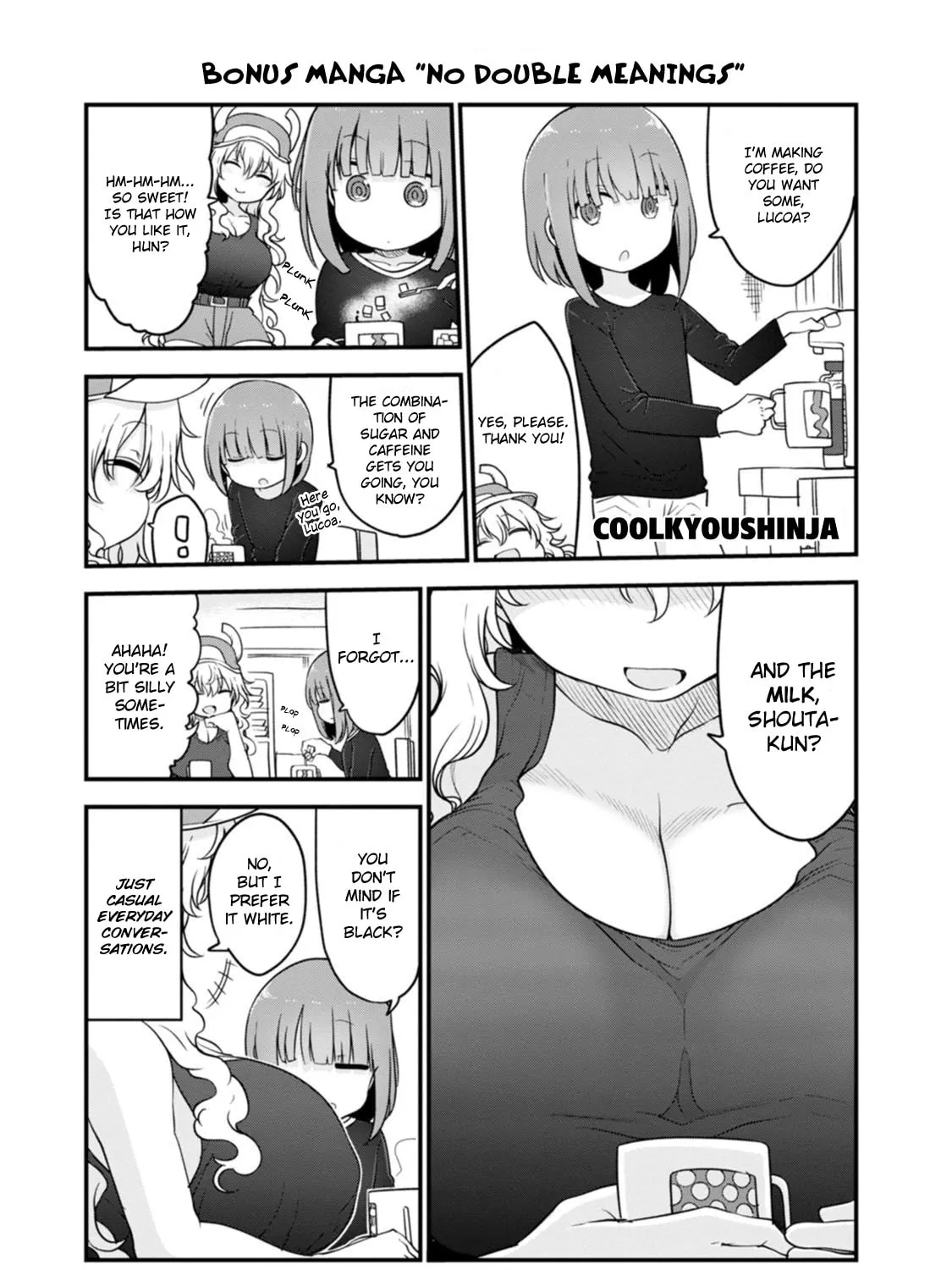Kobayashi-san Chi no Maid Dragon: Lucoa Is My xx Chapter 26.5 page 3 - 