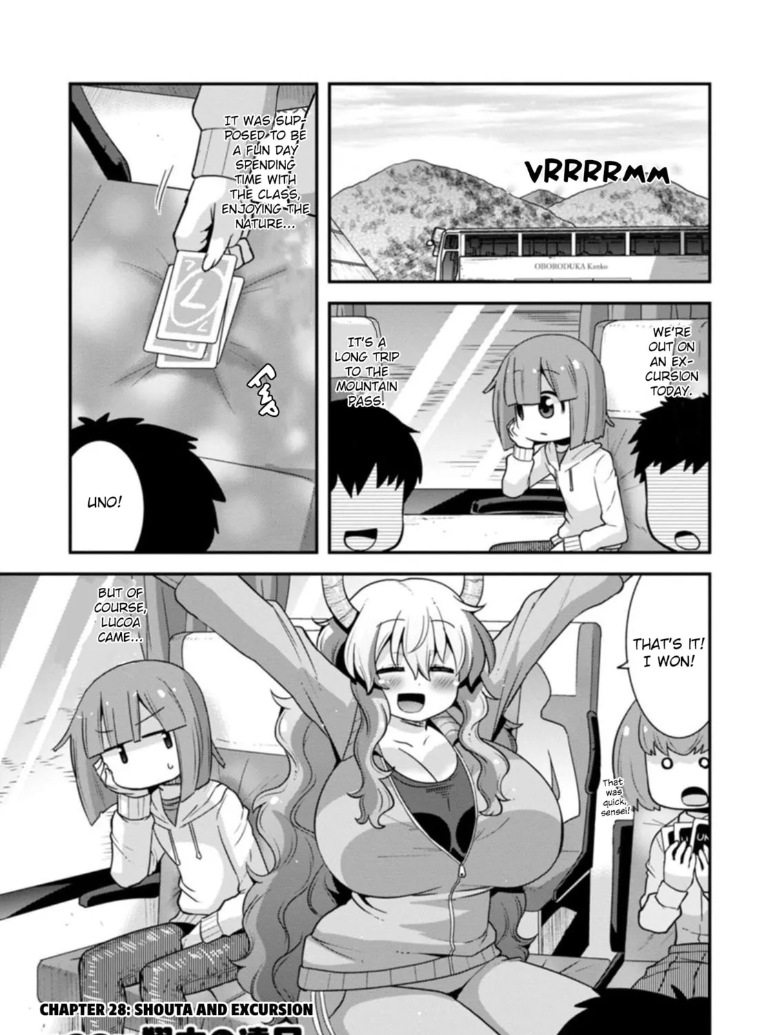 Kobayashi-san Chi no Maid Dragon: Lucoa Is My xx Chapter 28 page 1 - 