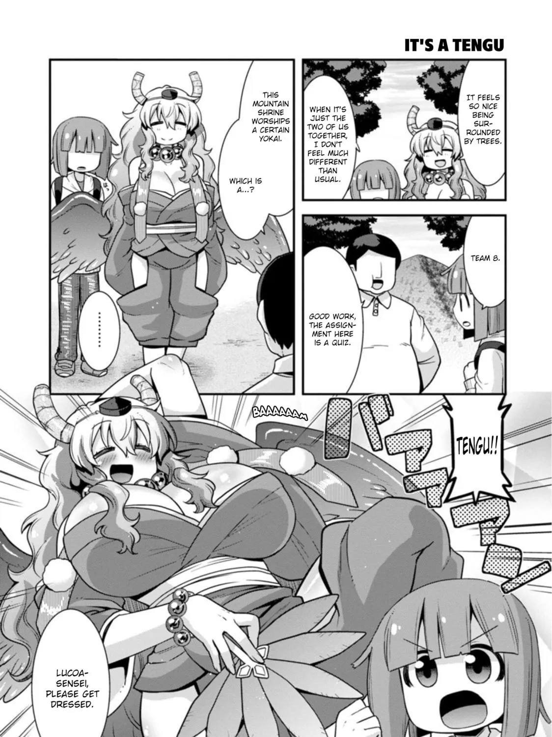 Kobayashi-san Chi no Maid Dragon: Lucoa Is My xx Chapter 28 page 13 - 