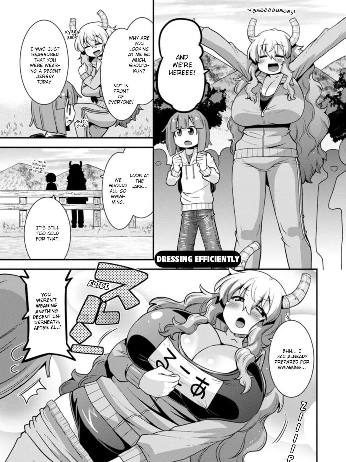 Kobayashi-san Chi no Maid Dragon: Lucoa Is My xx Chapter 28 page 5 - 